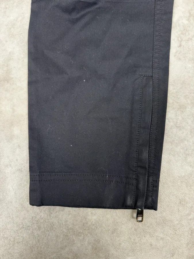 Dolce & Gabbana 2000s Dolce & Gabbana Black Flat Pockets Pants Size US 39 - 10 Thumbnail