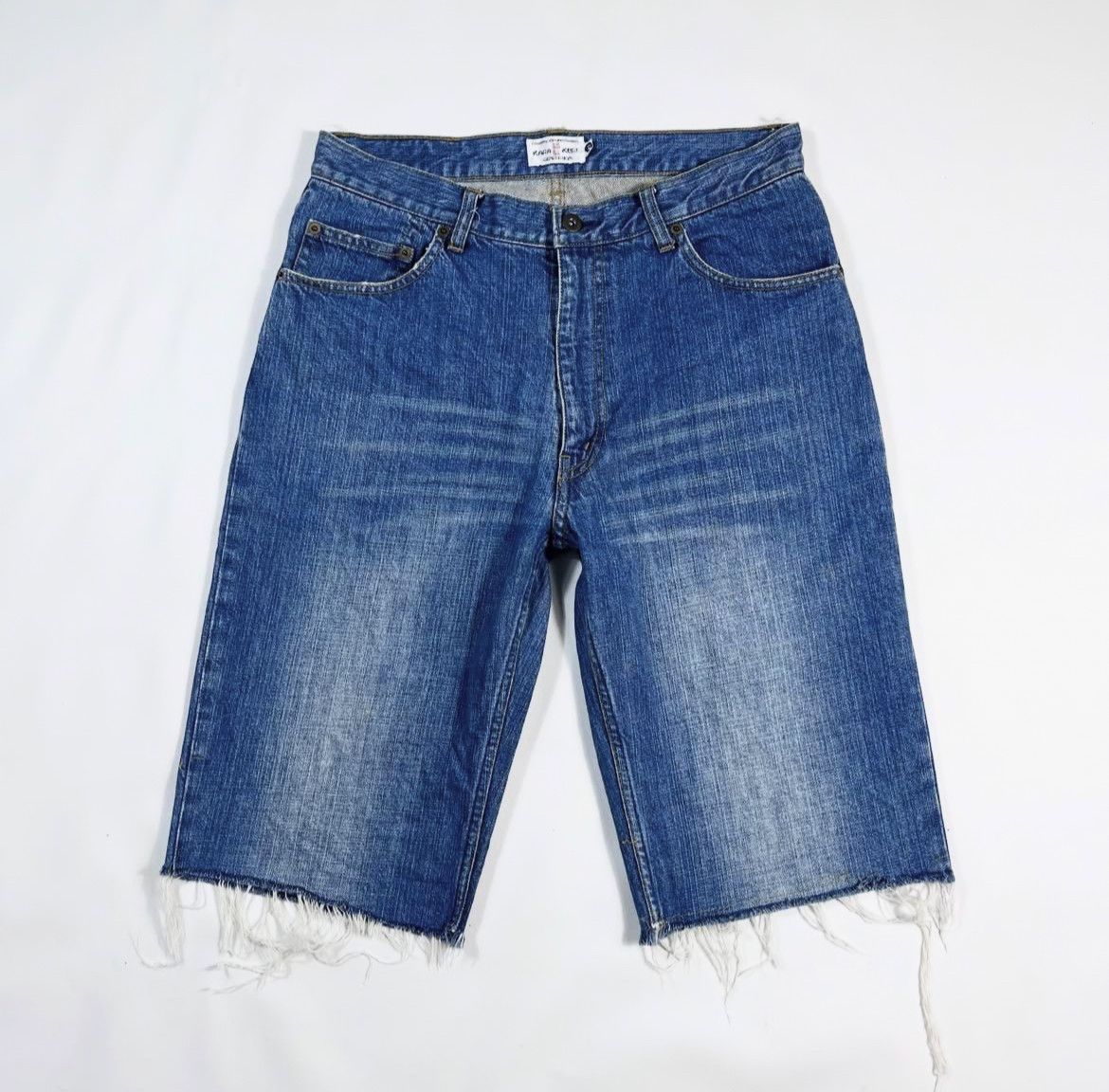 Japanese Brand 2000s Karakuri Multipocket Embroidery Denim y2k Lgb Ifsix Size US 34 / EU 50 - 2 Thumbnail