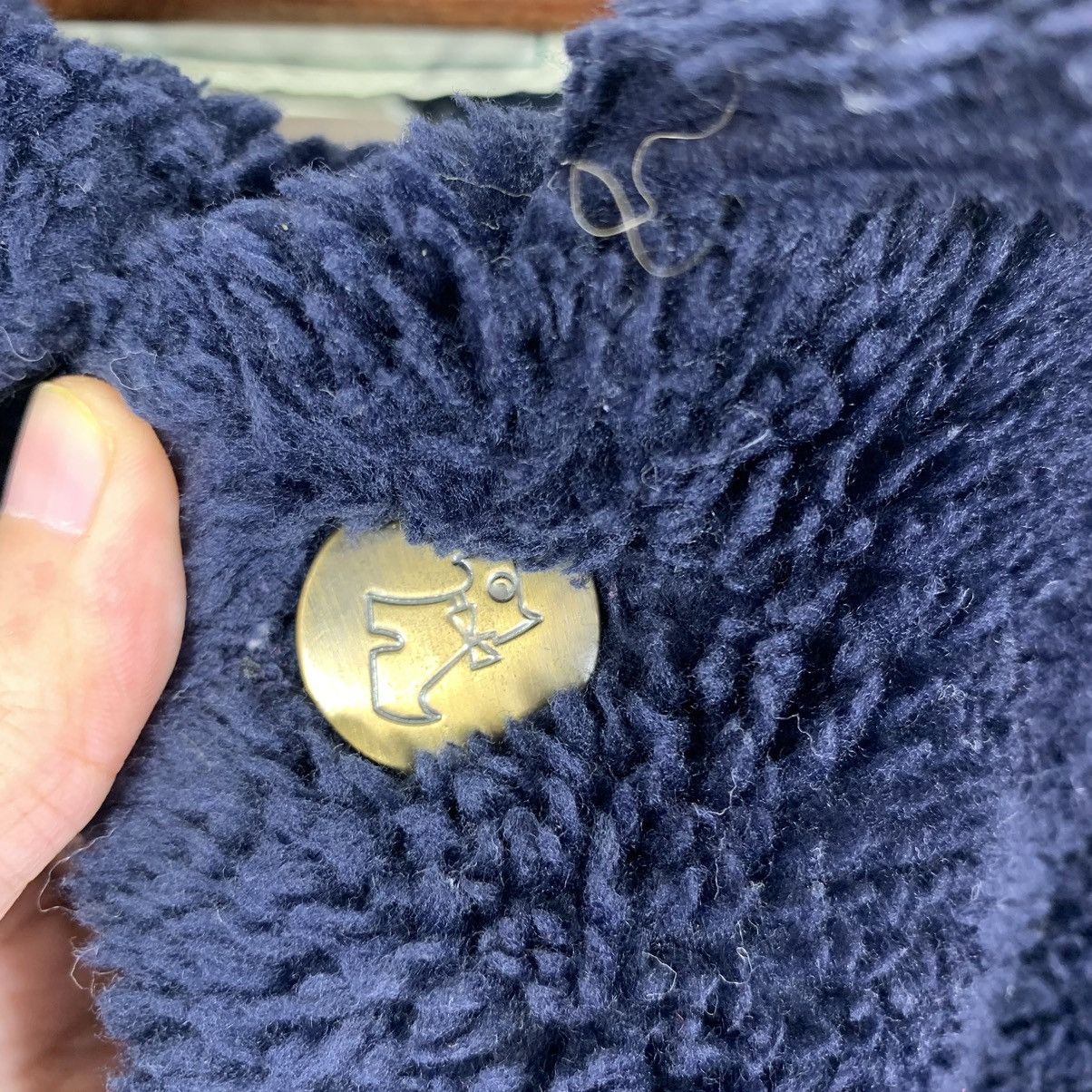 L.L. Bean × Vintage Vintage L.L. Bean Fleece Button Jacket Size US L / EU 52-54 / 3 - 5 Thumbnail