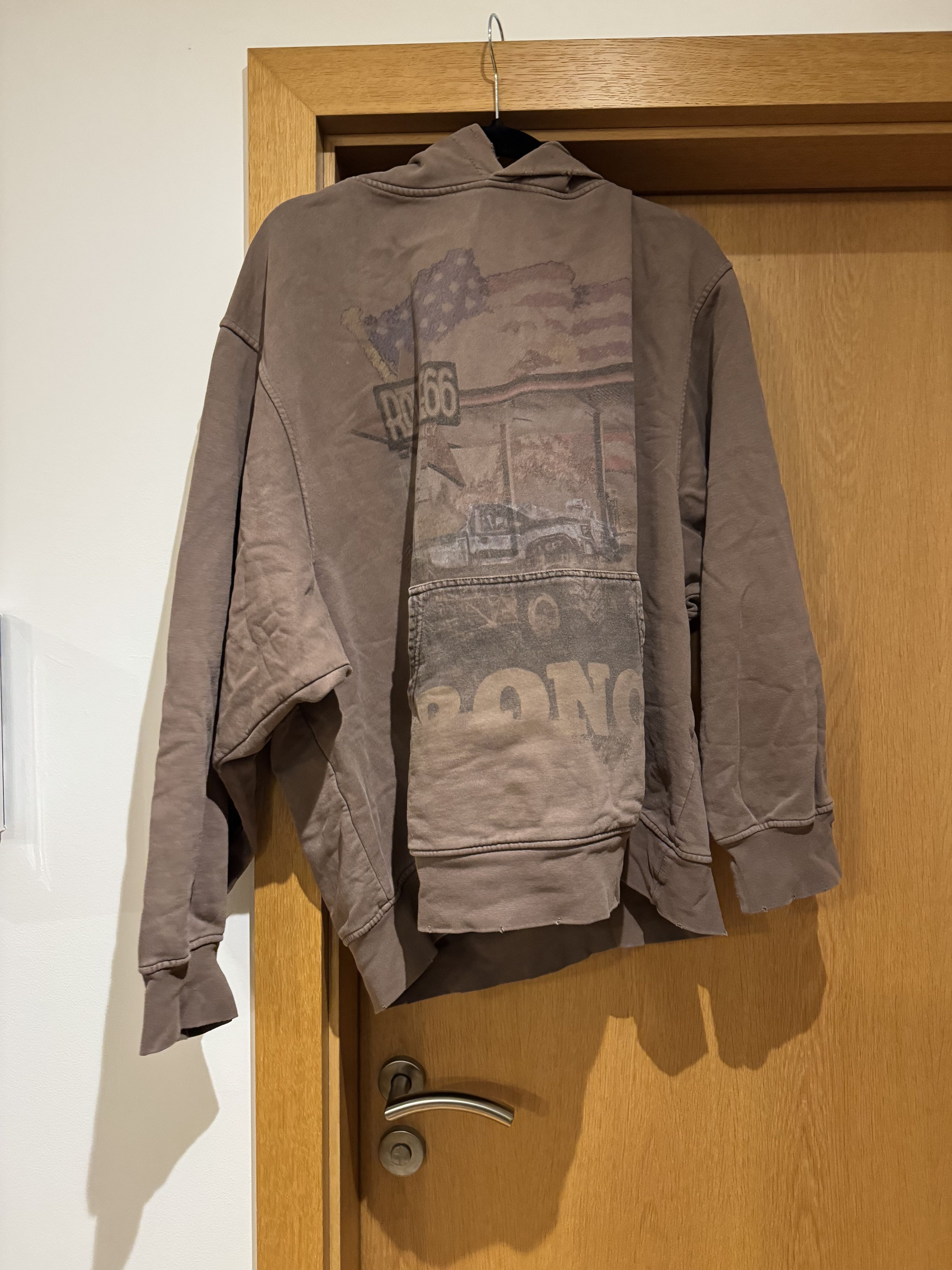 Jaded London Bronco Hoodie Brown