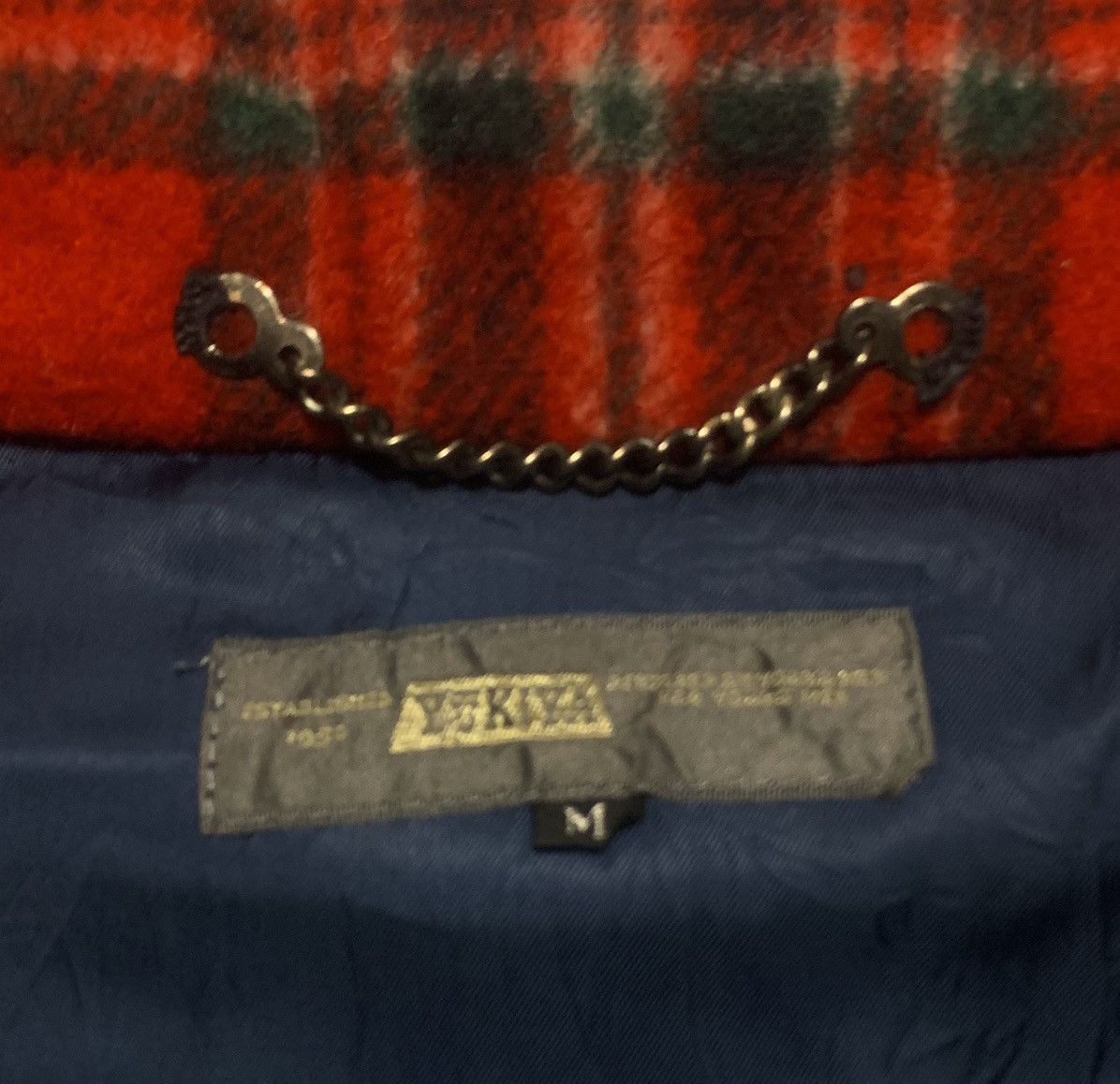 Japanese Brand Vintage Japanese Yukiya Plaid Wool Flannel Shirt Jacket Size US M / EU 48-50 / 2 - 6 Thumbnail