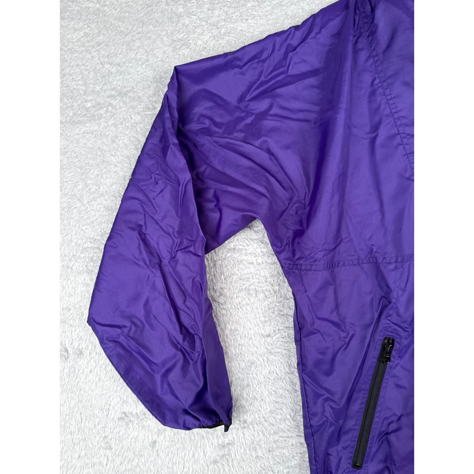 Helly Hansen Helly Hansen Sweater Adult Small Purple Pullover Windbreaker 1/4 Zip Nylon Shell Hood Mens Size US S / EU 44-46 / 1 - 3 Thumbnail