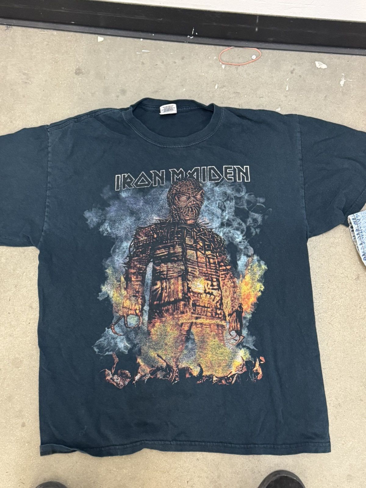 Vintage Vintage Iron Maiden concert world tour 2010-11 concert tee Size US M / EU 48-50 / 2 - 1 Thumbnail