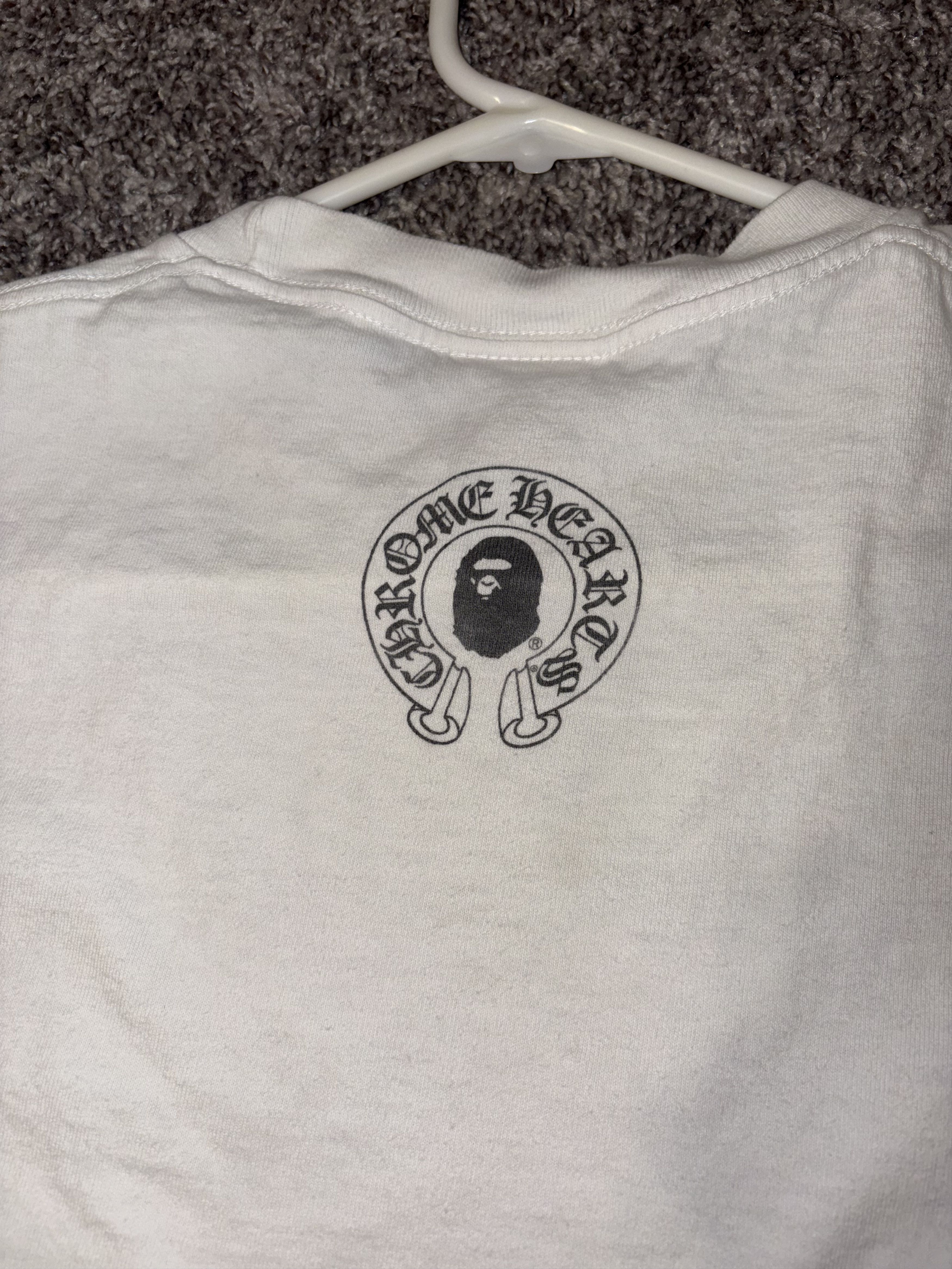 Bape × Chrome Hearts Chrome Hearts x BAPE shirt Size US M / EU 48-50 / 2 - 10 Thumbnail