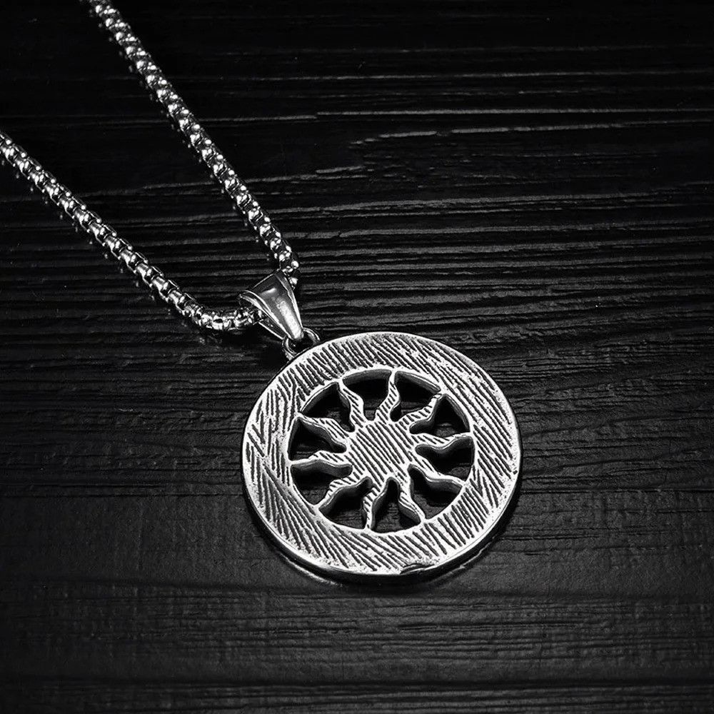 Other Vintage Sun Pendant Necklace Size ONE SIZE - 3 Thumbnail