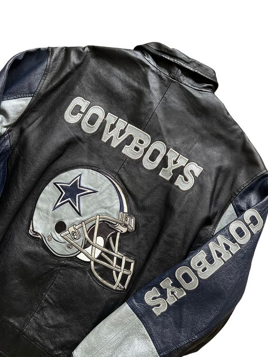 Vintage 90s NFL Dallas Cowboys Leather Jacket - GLJ