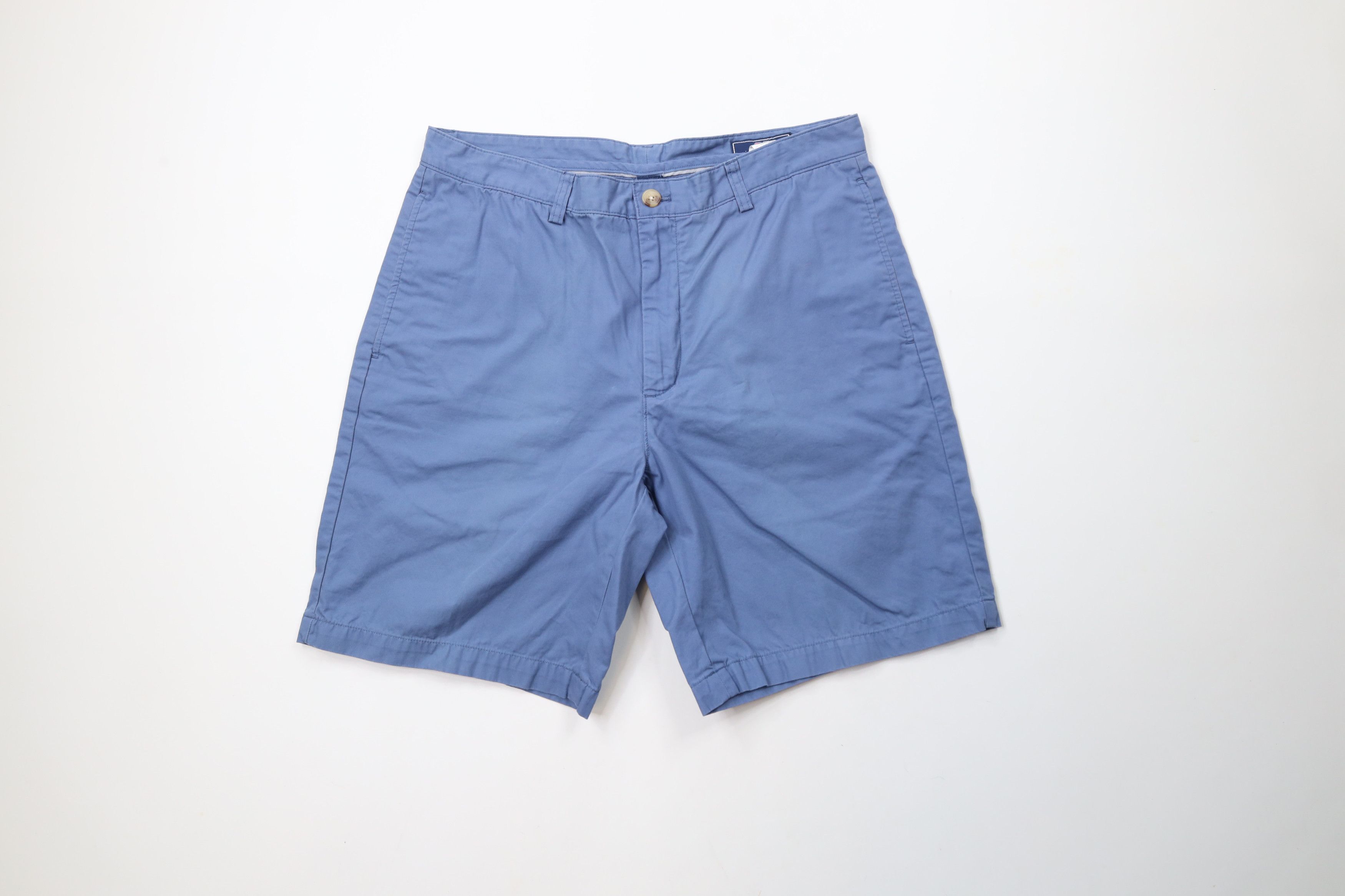Vineyard Vines × Vintage Vineyard Vines Above Knee Club Chino Golf Shorts Blue Cotton Size US 34 / EU 50 - 1 Thumbnail