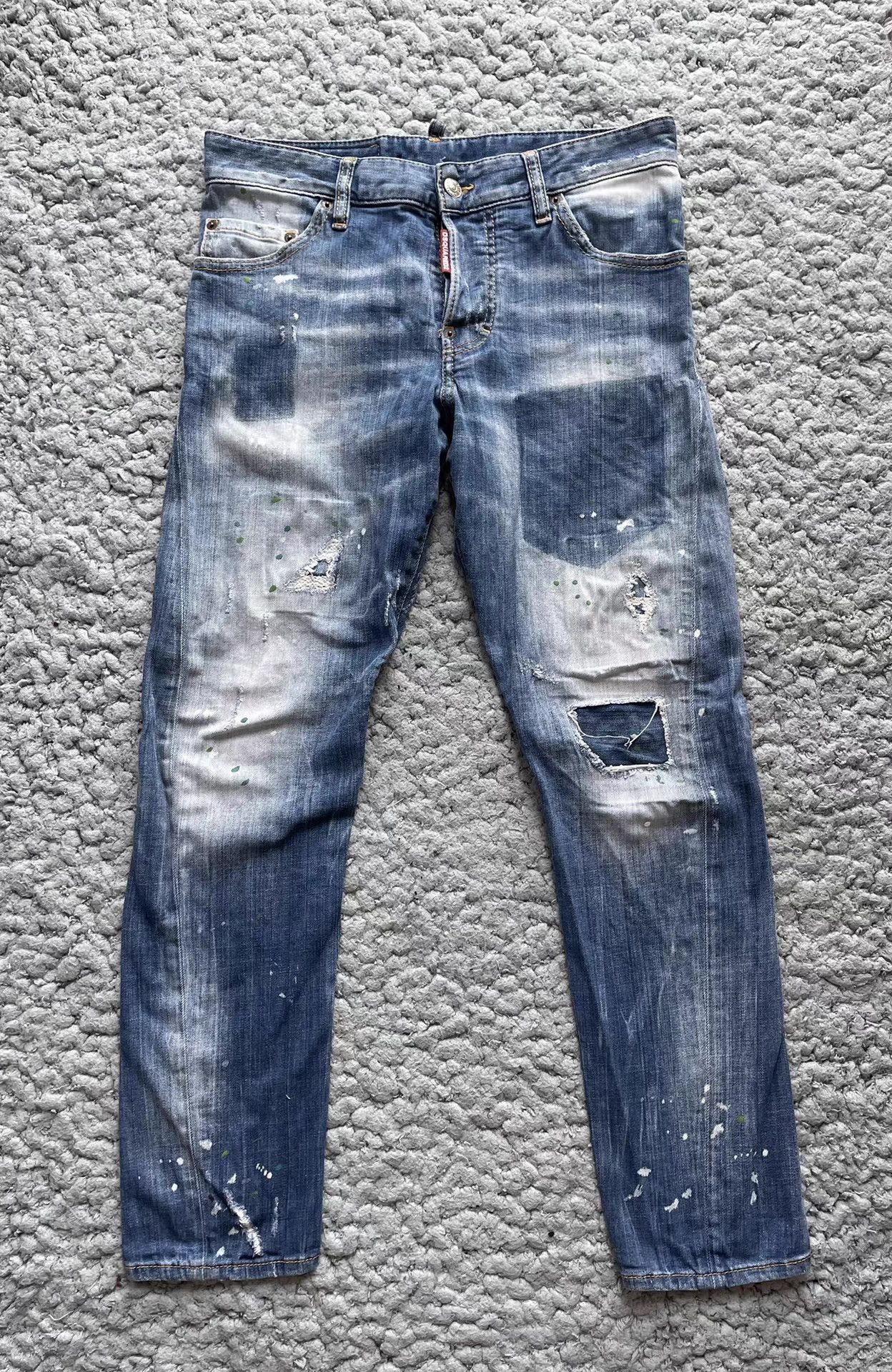 Dsquared2 DSquared2 D2 Men's Jeans Size US 34 / EU 50 - 1 Thumbnail