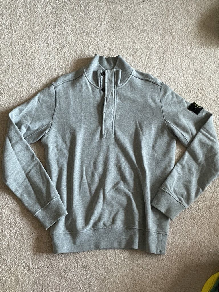 Stone Island Quarter Zip Wool Troyer (3XL fits XXL) main image 0