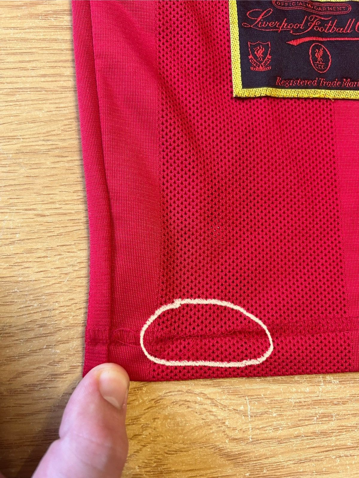 Vintage Liverpool 1995/1996 Size US XL / EU 56 / 4 - 6 Thumbnail
