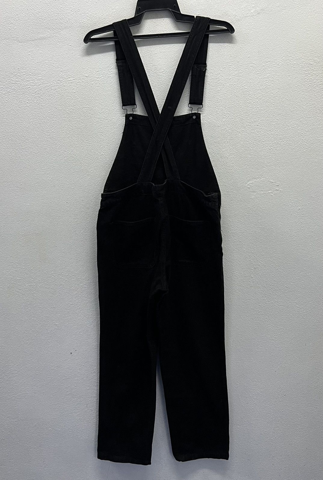 GU × Japanese Brand × Vintage GU Black Cotton Overalls (Size L) Size US 34 / EU 50 - 2 Thumbnail