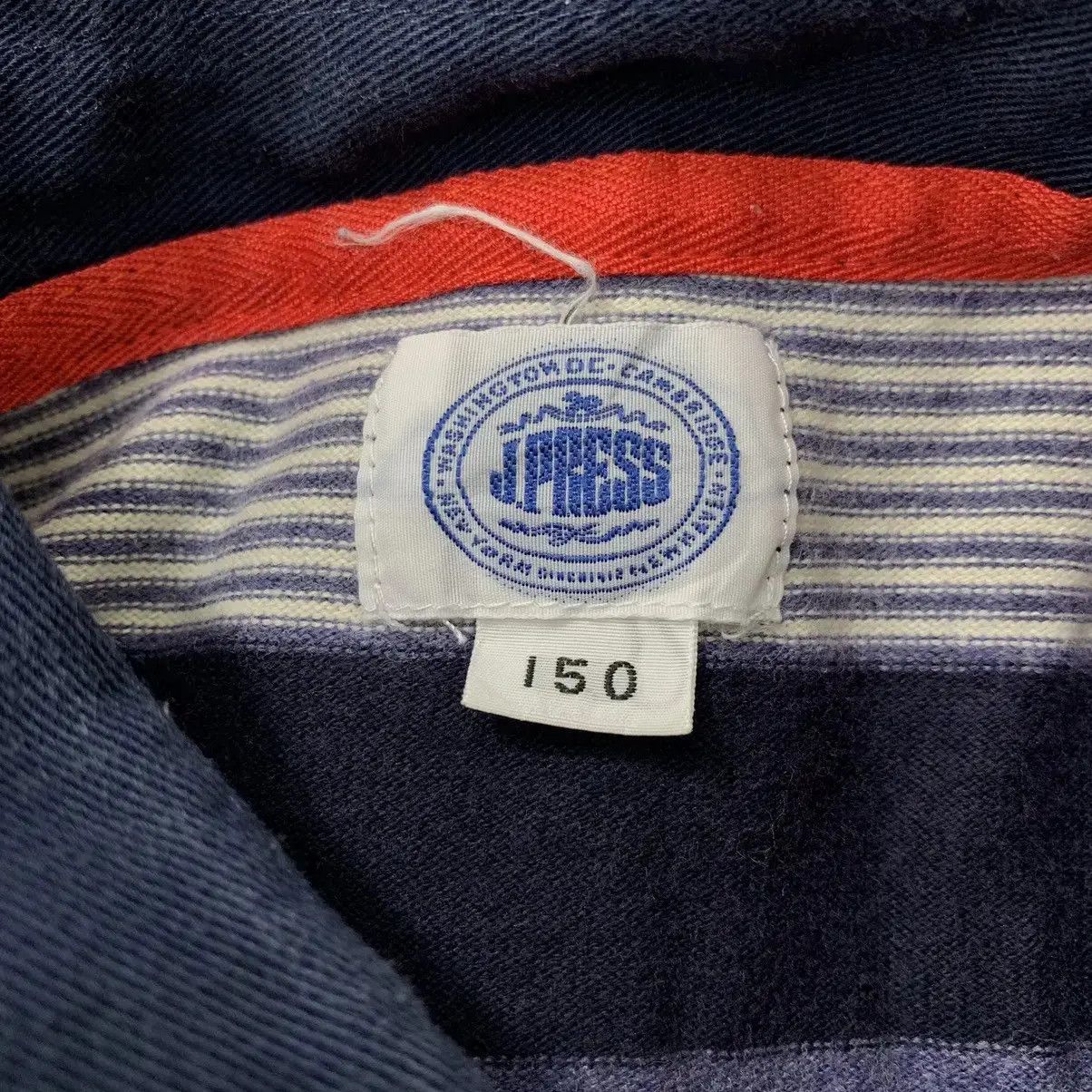 J. Press Vintage J.PRESS CAMBRIDGE Striped Patch Polo Tee Shirt Size XS / US 0-2 / IT 36-38 - 6 Thumbnail