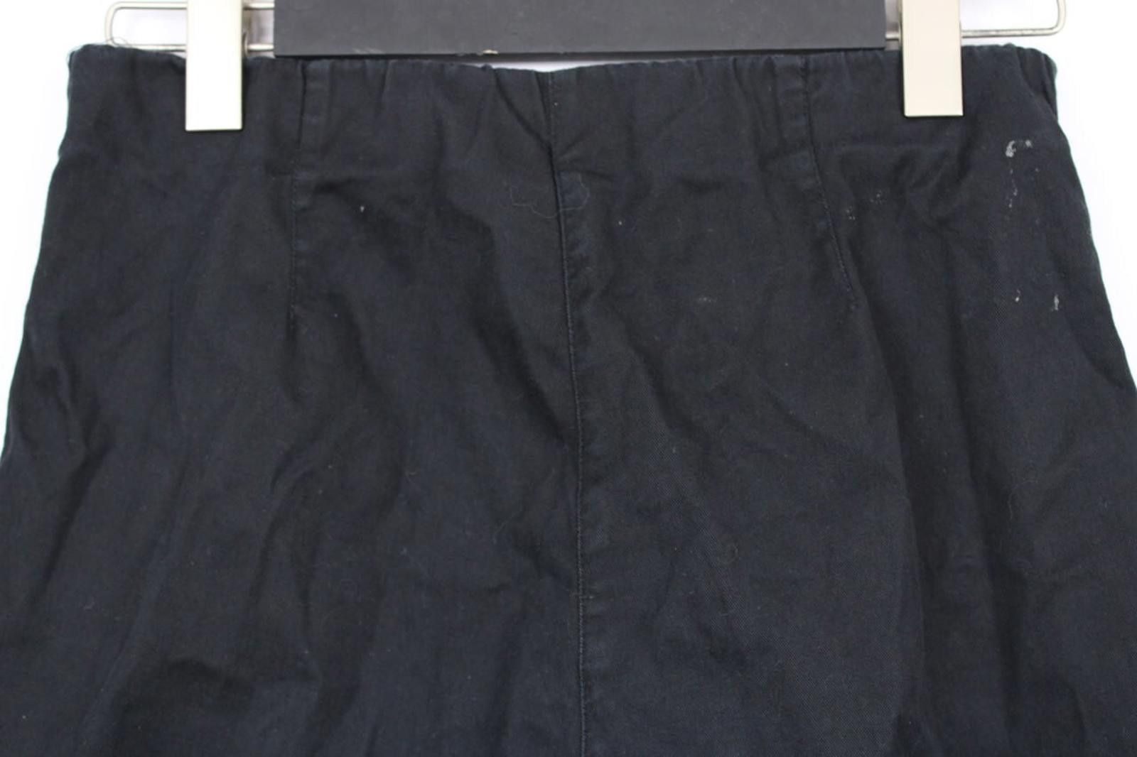 Oscar De La Renta OSKA Black Relaxed Wide-Leg Stretch Pants Trousers Size 2 Size 26" / US 2 / IT 38 - 6 Thumbnail