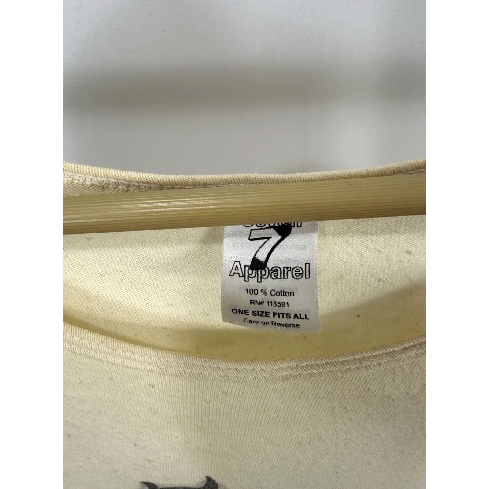 Vintage VTG Betty Highway Honey Biker Chick Motorcycle Ride Oversized Baggy T-Shirt 4XL Men Cream Seven Apparel 4XL Shirt Baggy Riding Mens 90s Size US XXL / EU 58 / 5 - 3 Thumbnail