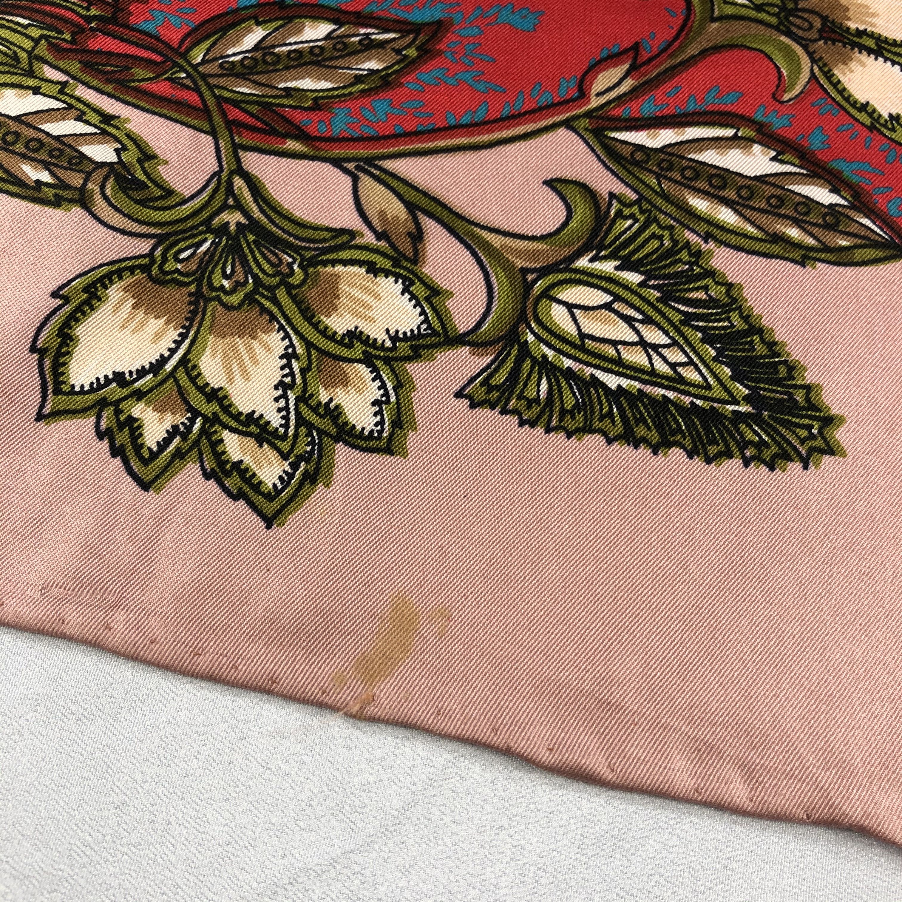 Vintage Vintage Silk Scarf Size ONE SIZE - 6 Thumbnail