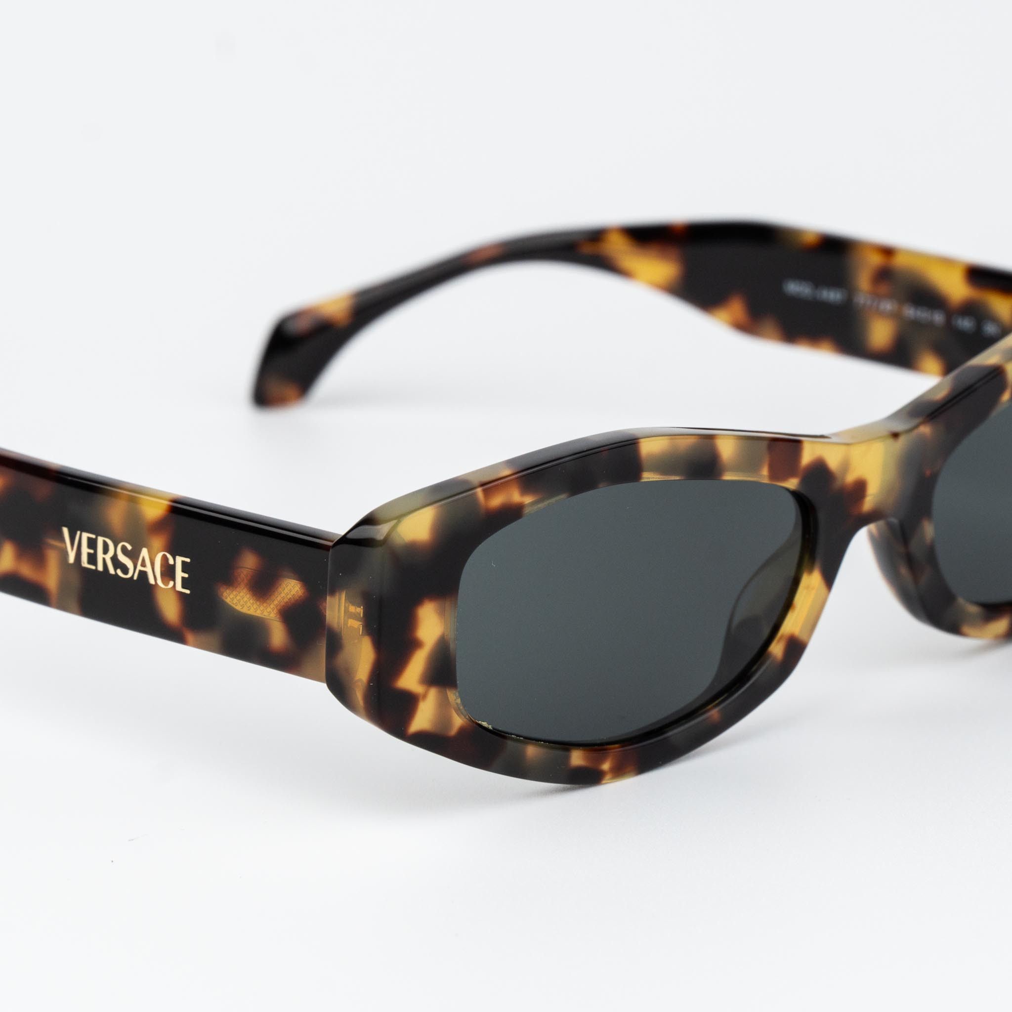 Versace Versace Women Sunglasses Oval VE4487 777/87 NEW AUTHENTIC Size ONE SIZE - 6 Thumbnail