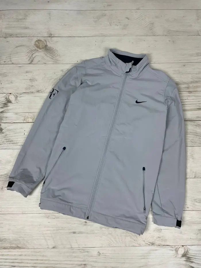 Nike Nike Roger Federer RF Tennis Track Jacket 2012 Size US XL / EU 56 / 4 - 1 Thumbnail