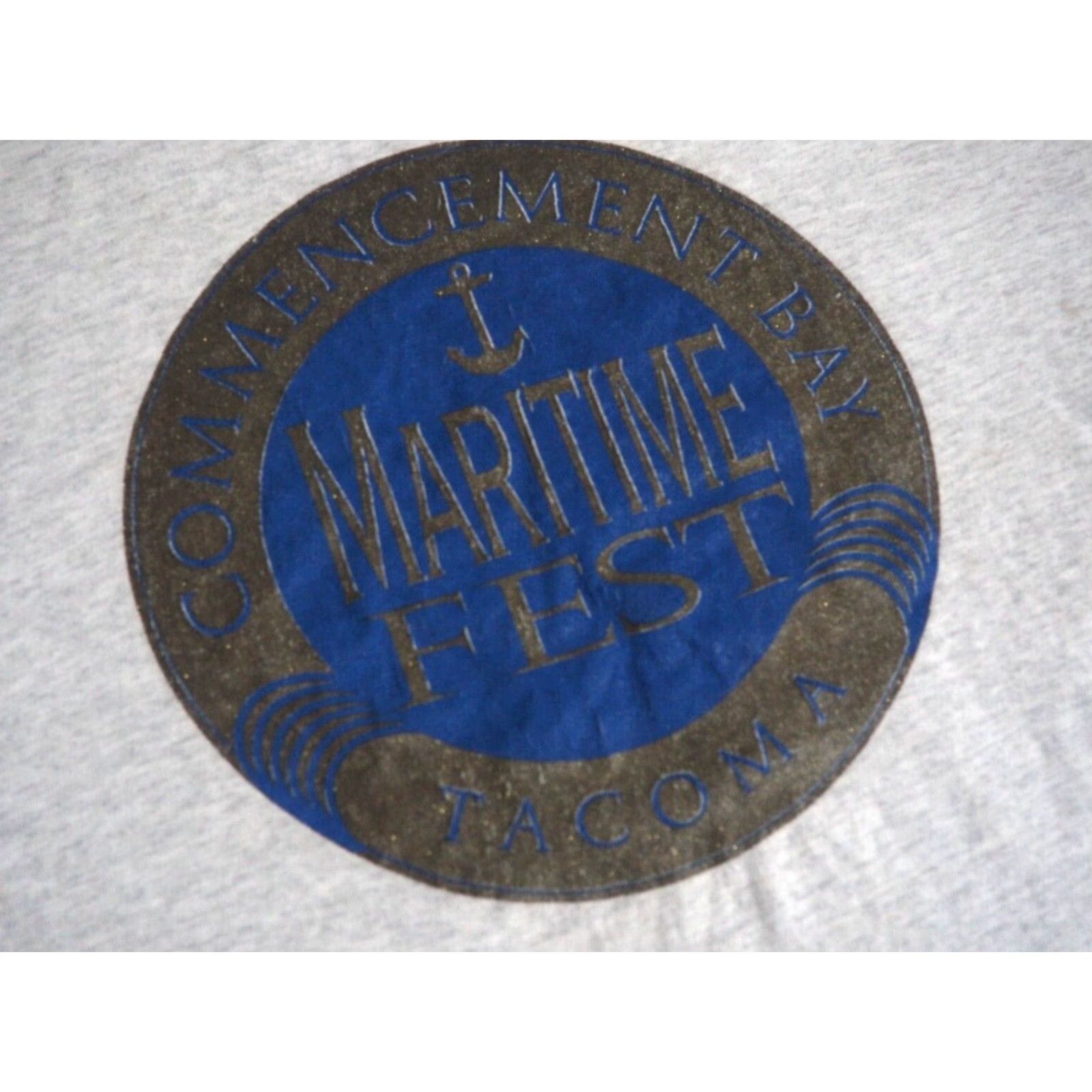 Vintage VINTAGE Signal Sports Tacoma Washington Maritime Fest Gray Tee T-Shirt USA S Unisex 1990s Graphic Tee Size US S / EU 44-46 / 1 - 5 Thumbnail