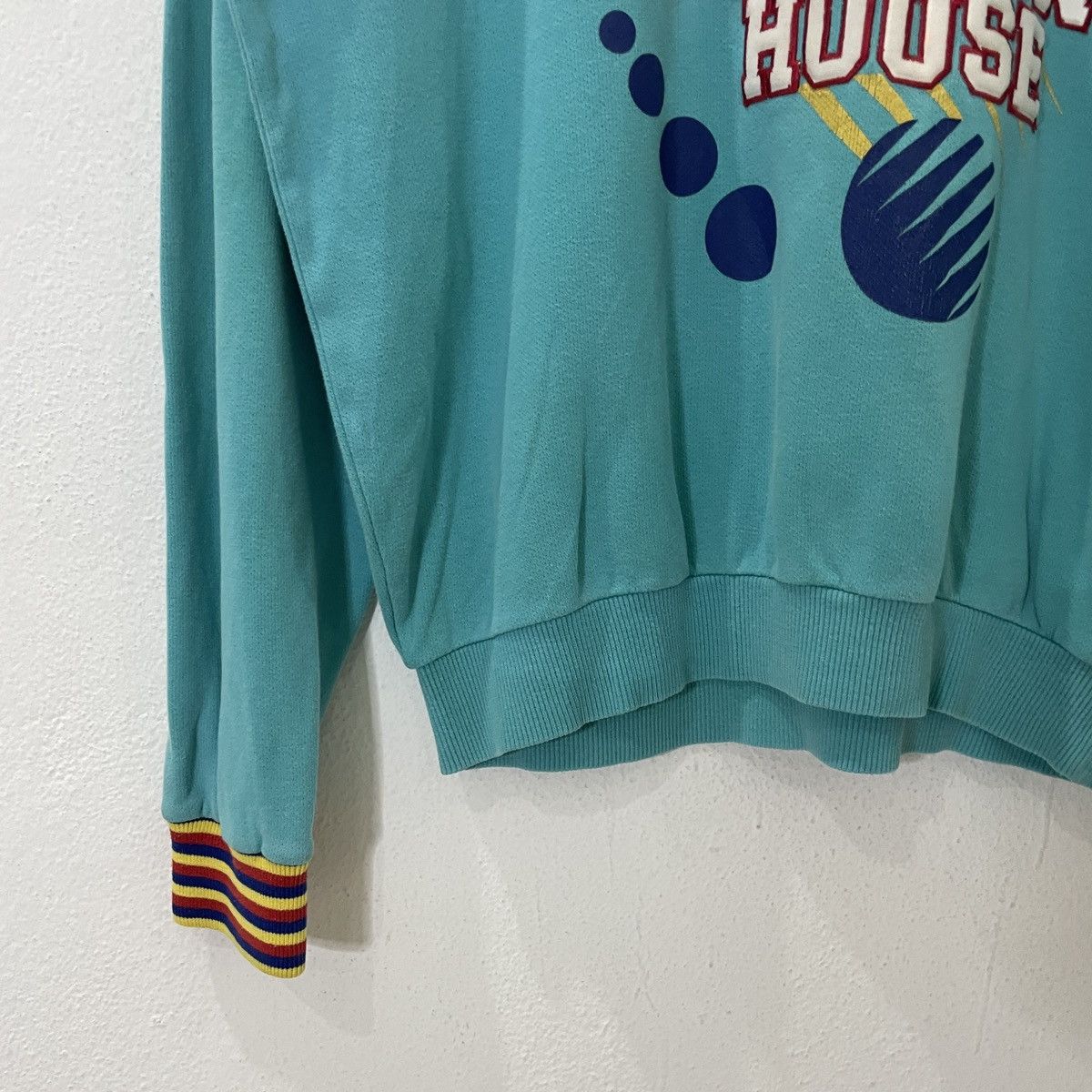 Japanese Brand Vintage Leyton House Versus Sports Spell Out Sweatshirt Size US L / EU 52-54 / 3 - 3 Thumbnail
