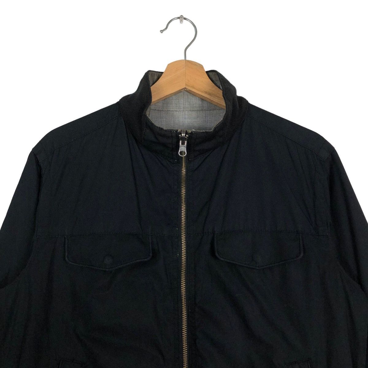 Hysteric Glamour 🔥Reversible Bomber Jacket Striped Green Label Design Japan Size US M / EU 48-50 / 2 - 3 Thumbnail