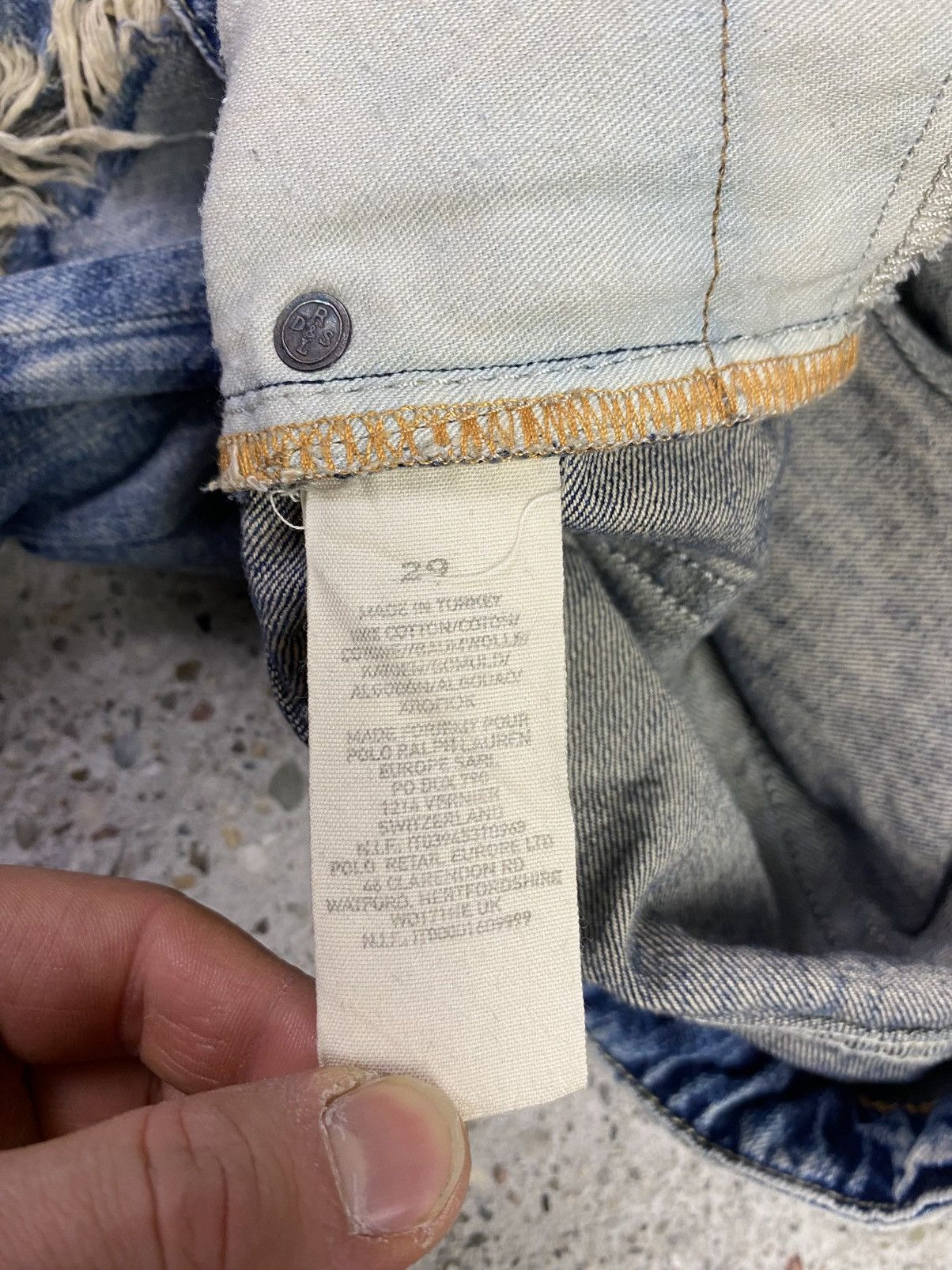 Denim & Supply Ralph Lauren Ralph lauren distressed denim jeans y2k skinnyboyfriend Size 29" - 7 Thumbnail