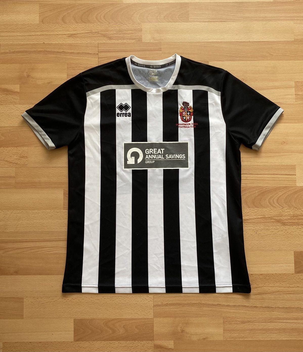Errea SPENNYMOOR TOWN 2020 2021 HOME FOOTBALL SHIRT JERSEY ERREA Size US L / EU 52-54 / 3 - 1 Thumbnail
