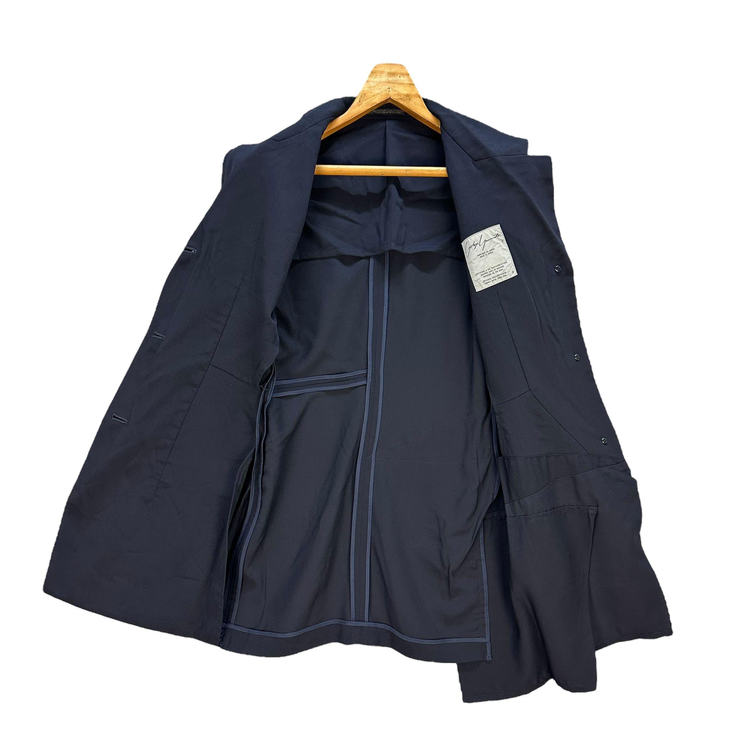 Yohji Yamamoto Vintage YOHJI YAMAMOTO Avant Garde Jacket #A75-1814 Size S / US 4 / IT 40 - 12 Thumbnail