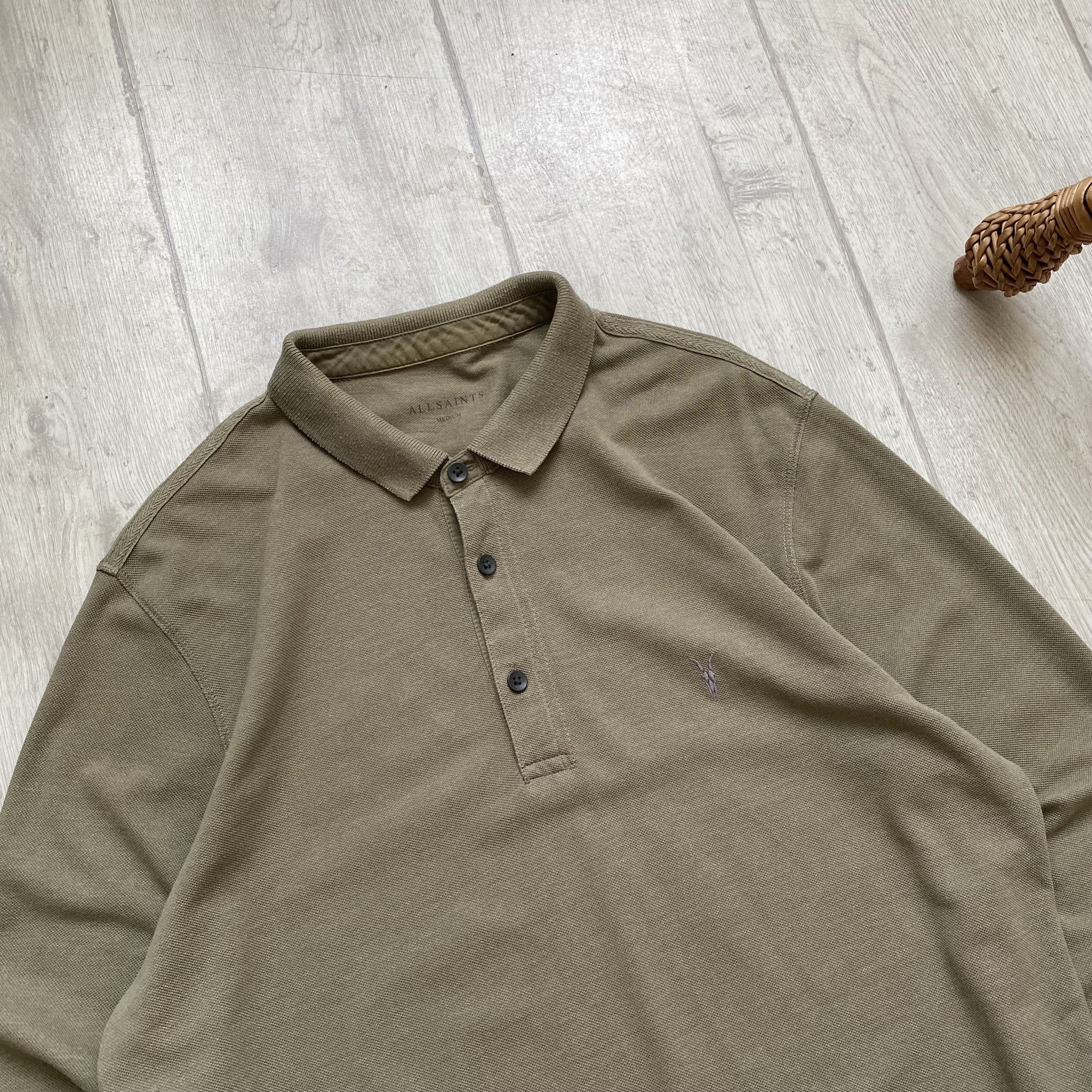 Allsaints Designer Allsaint polo rugby shirt long sleeve Japanese Size US M / EU 48-50 / 2 - 3 Thumbnail