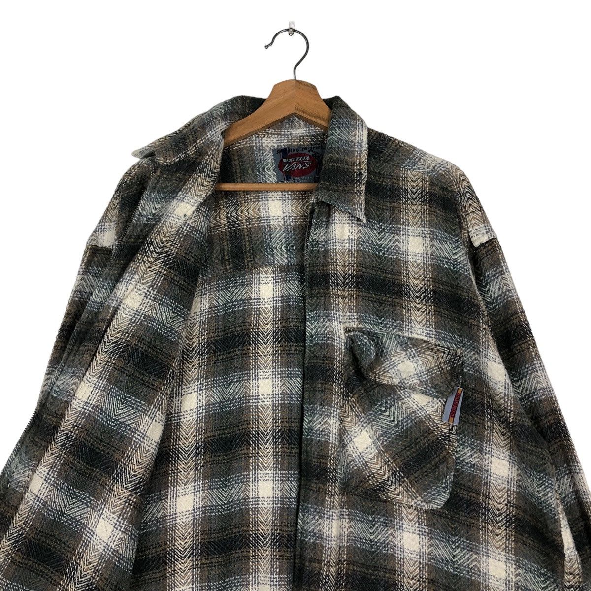 Japanese Brand 📌VINTAGE SHIRT FLANNEL JACKET VANS USA TARTAN DESIGN Size US M / EU 48-50 / 2 - 10 Thumbnail