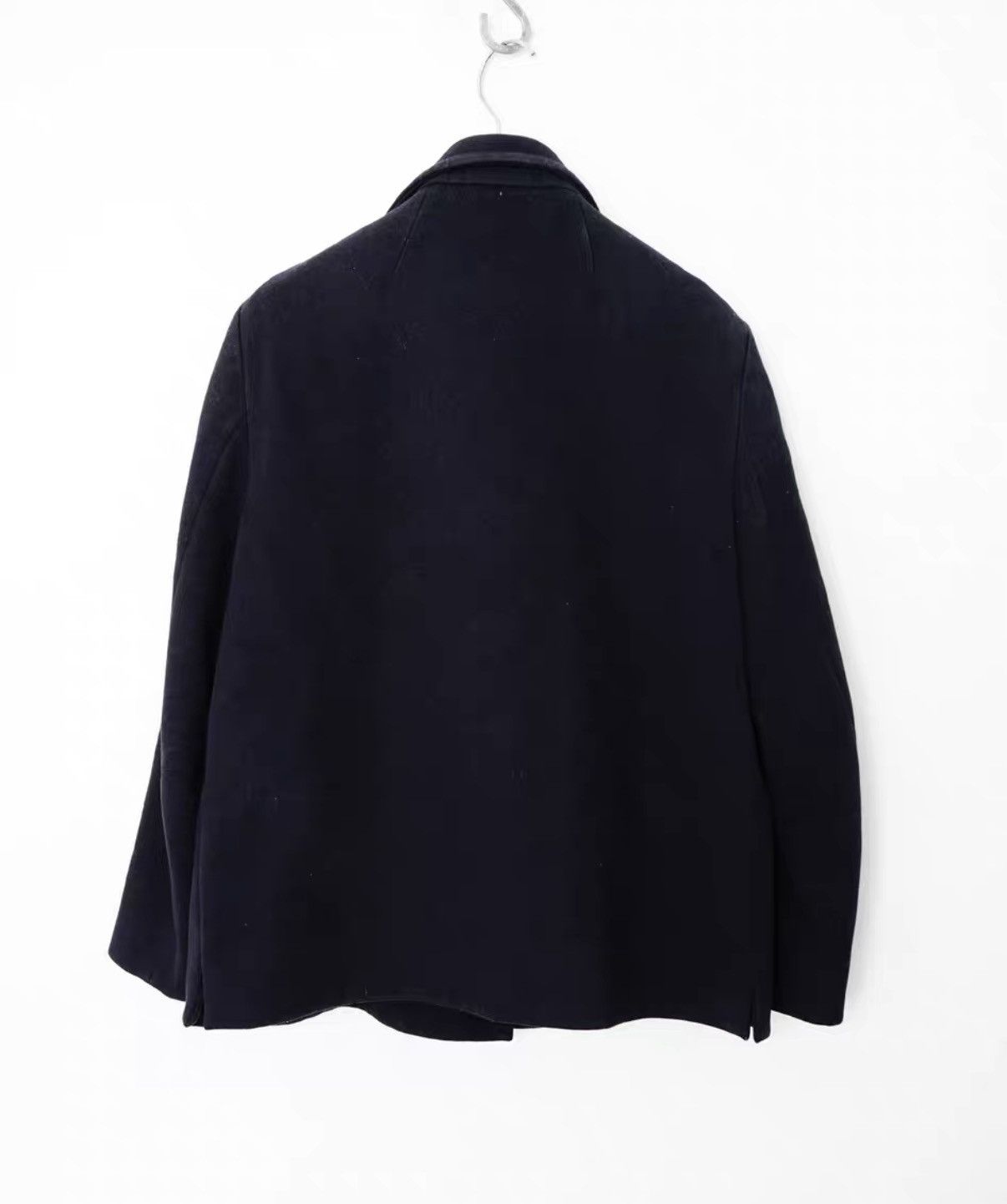 Dries Van Noten Dries Van Noten Wool Double-Breasted Short Coat Size US S / EU 44-46 / 1 - 6 Thumbnail