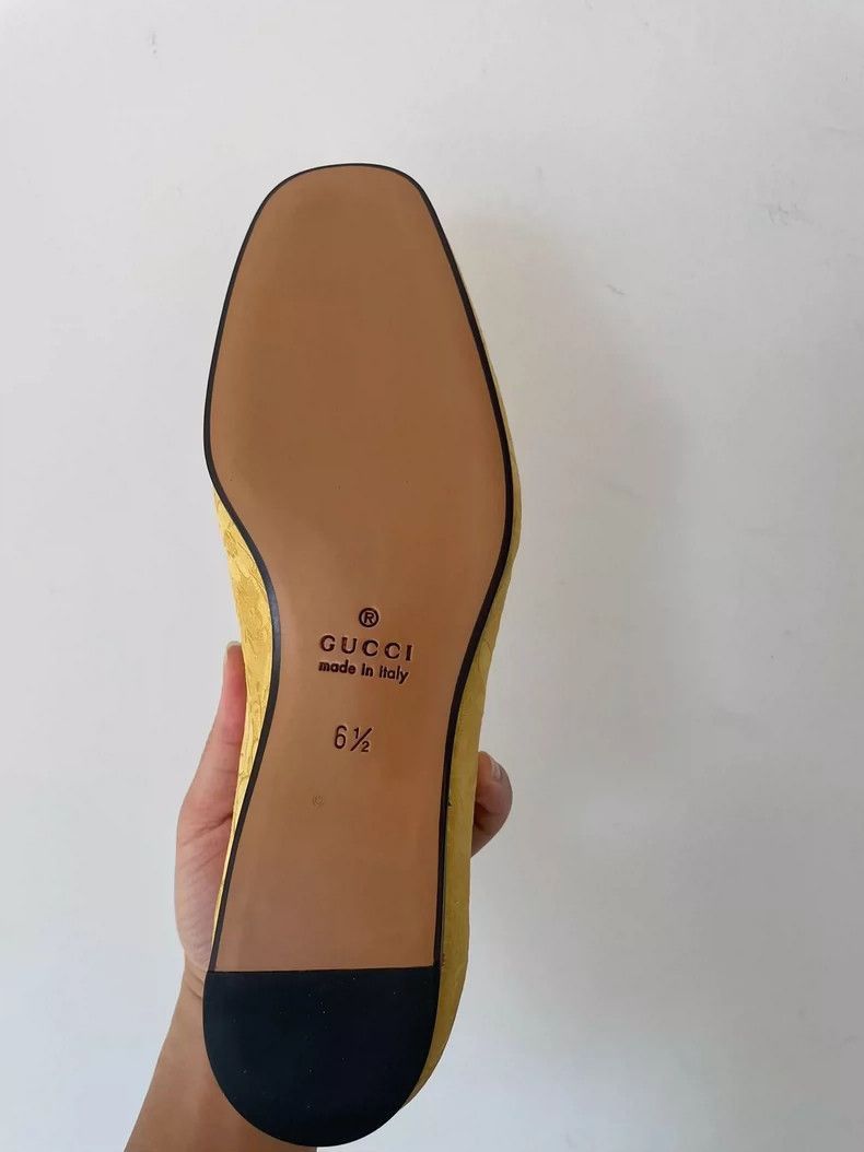 Gucci Gucci Men's Floral Loafers with Tiger Decoration-2505 Size US 6 / IT 36 - 8 Thumbnail