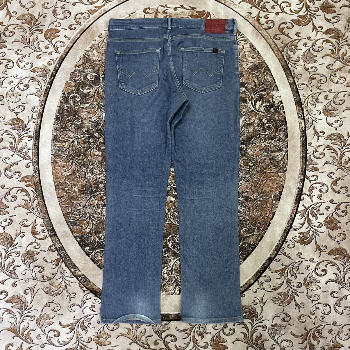 Edwin 🔥Vintage Edwin Jersey Washed Slim Fit Distress Denim Jeans Size US 36 / EU 52 - 4 Thumbnail