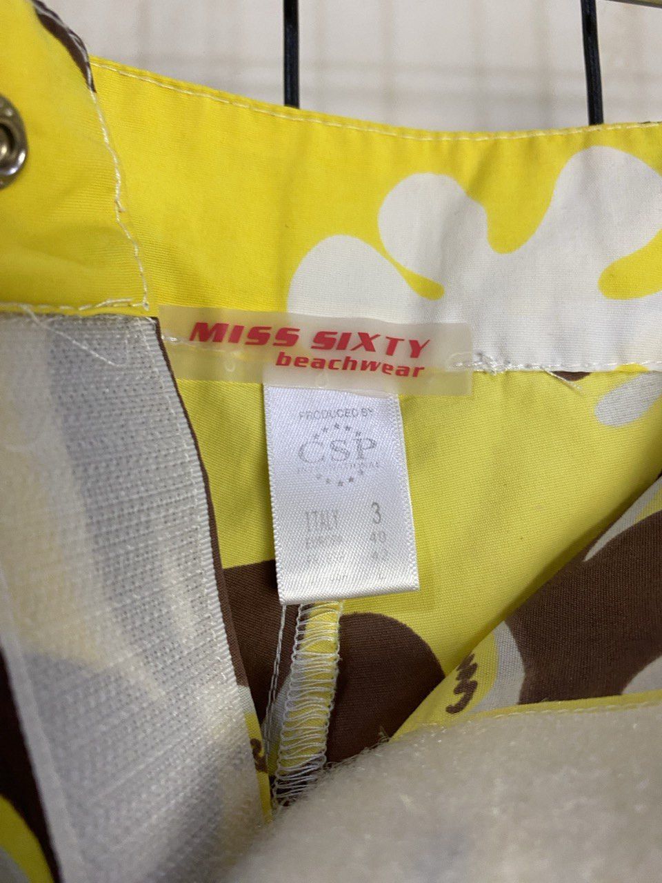 Miss Sixty Vintage y2k swim shorts 2000s Size 28" / US 6 / IT 42 - 7 Thumbnail