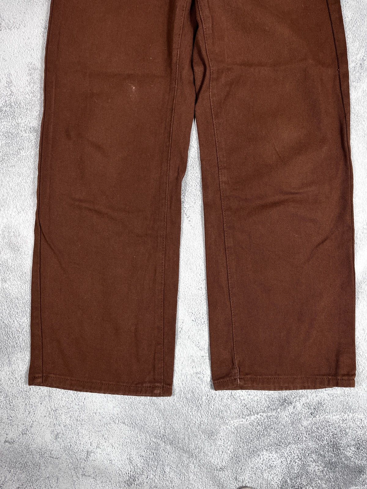 Japanese Brand × Vintage Vintage Y2K Japanese wide flared faded jeans denim size 26 Size 26" / US 2 / IT 38 - 2 Thumbnail