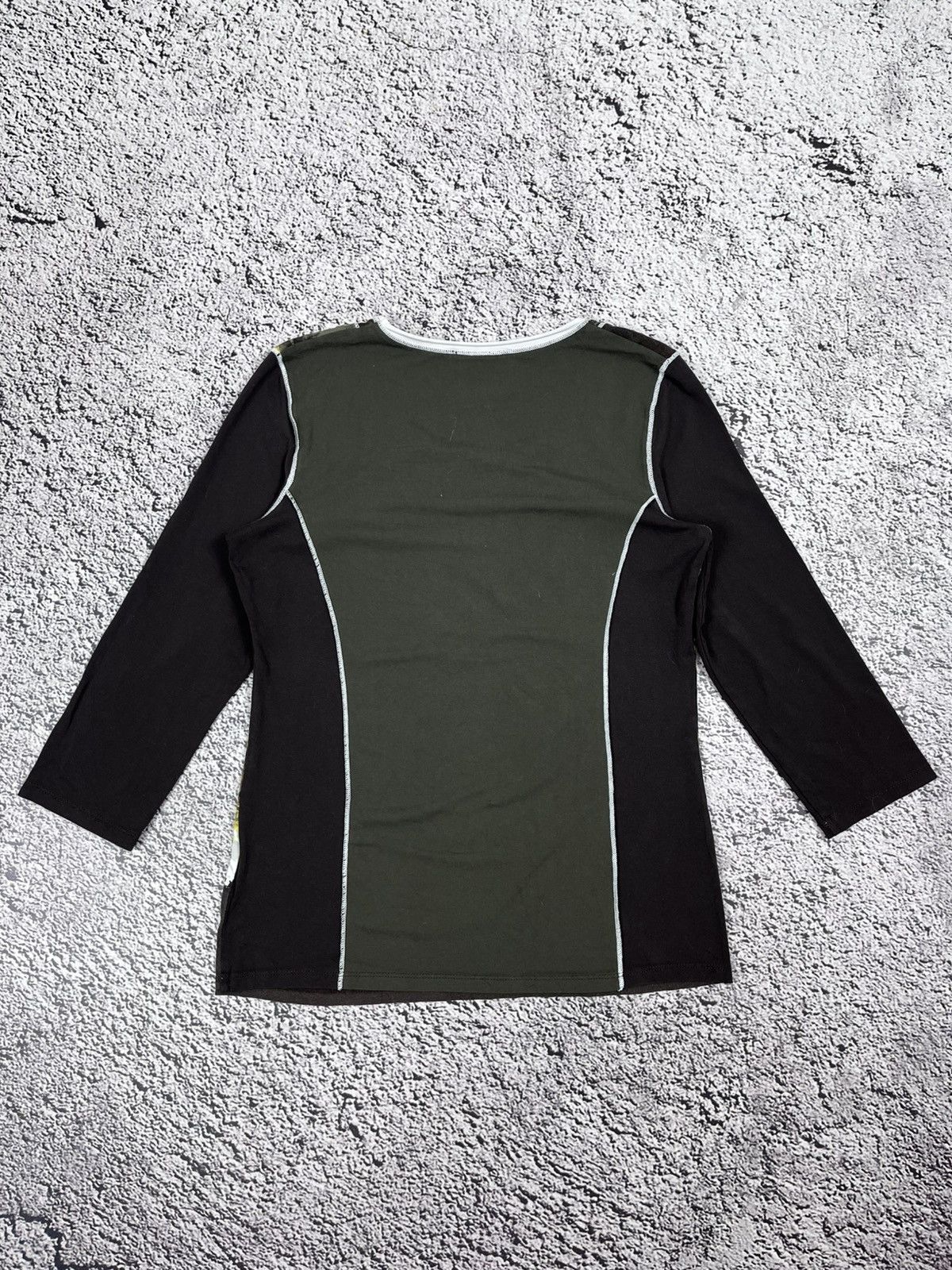 Japanese Brand Vintage Y2K Woodland Deer Forest Beaded Long Sleeve Top Size M / US 6-8 / IT 42-44 - 7 Thumbnail