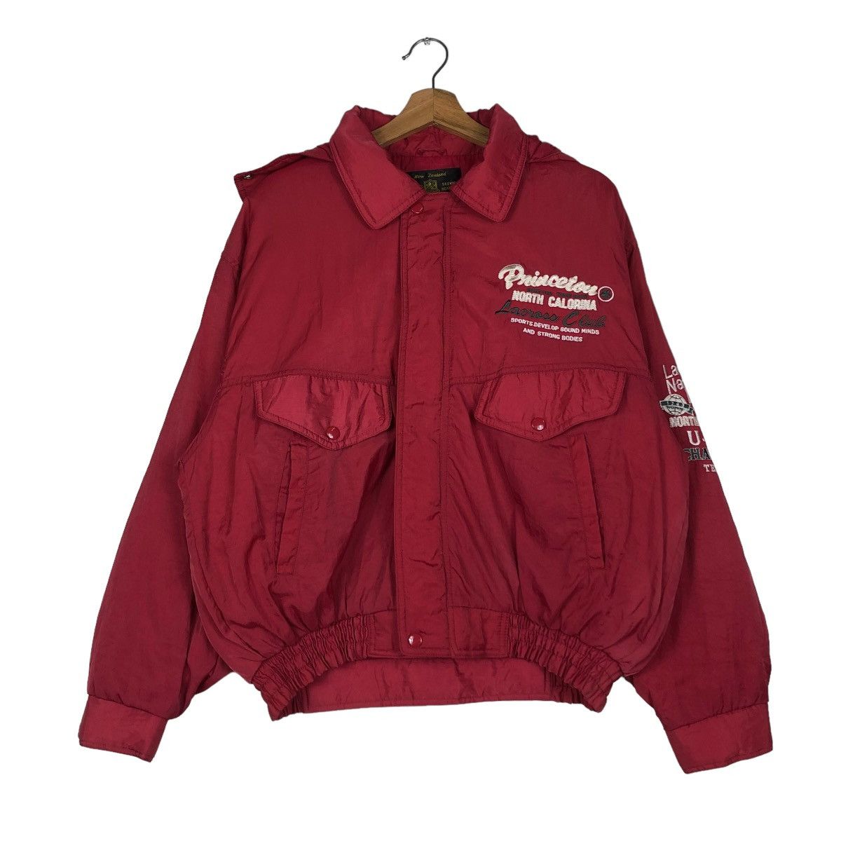 Japanese Brand 📌VINTAGE BOMBER JACKET FLY NEPUCA JAPAN MADE Size US M / EU 48-50 / 2 - 2 Thumbnail