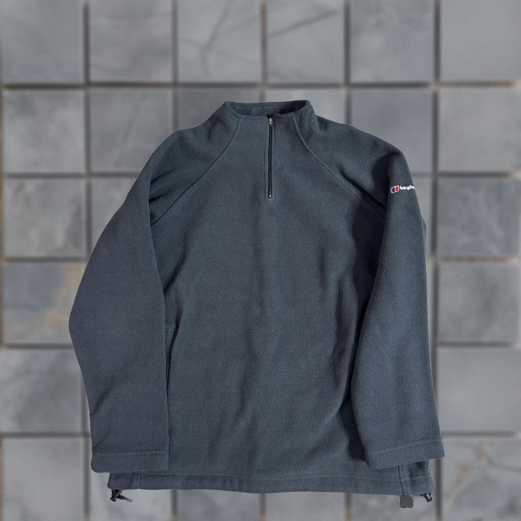 Berghaus Berghaus Womens 14 Black Fleece Pullover Hiking Walking Outdoor Top Quarter Zip Size XL / US 12-14 / IT 48-50 - 1 Thumbnail