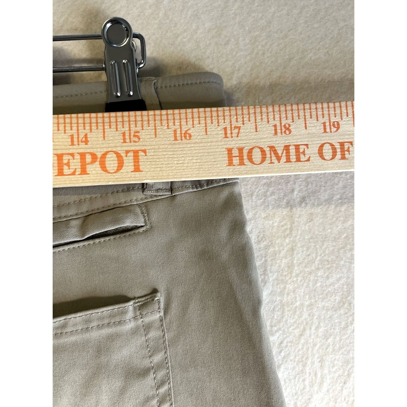 Weatherproof VINTAGE Weatherproof Pants Mens 32x34 Tan Regular Fit Nylon Spandex Chino All Season See Pics Mens Size US 32 / EU 48 - 3 Thumbnail
