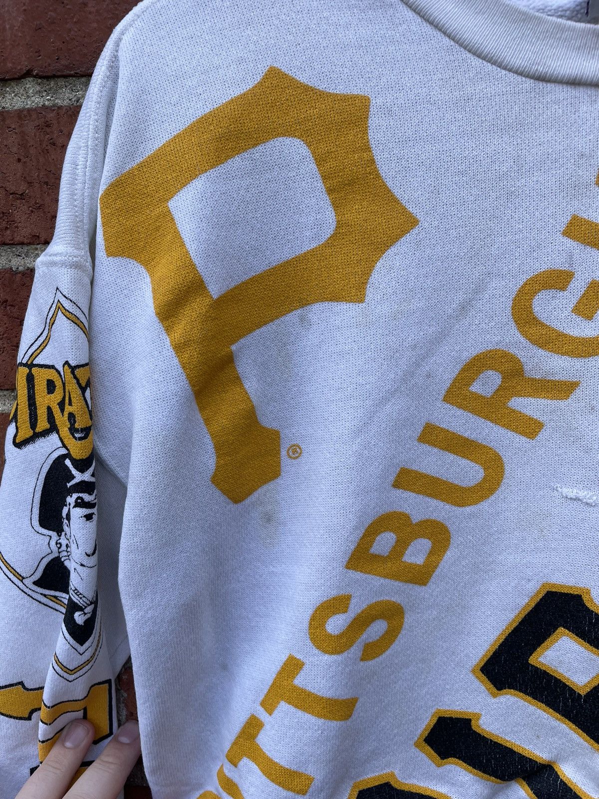Majestic Rare 80s Majestic MLB Pittsburgh Pirates AOP crewneck Size US M / EU 48-50 / 2 - 6 Thumbnail