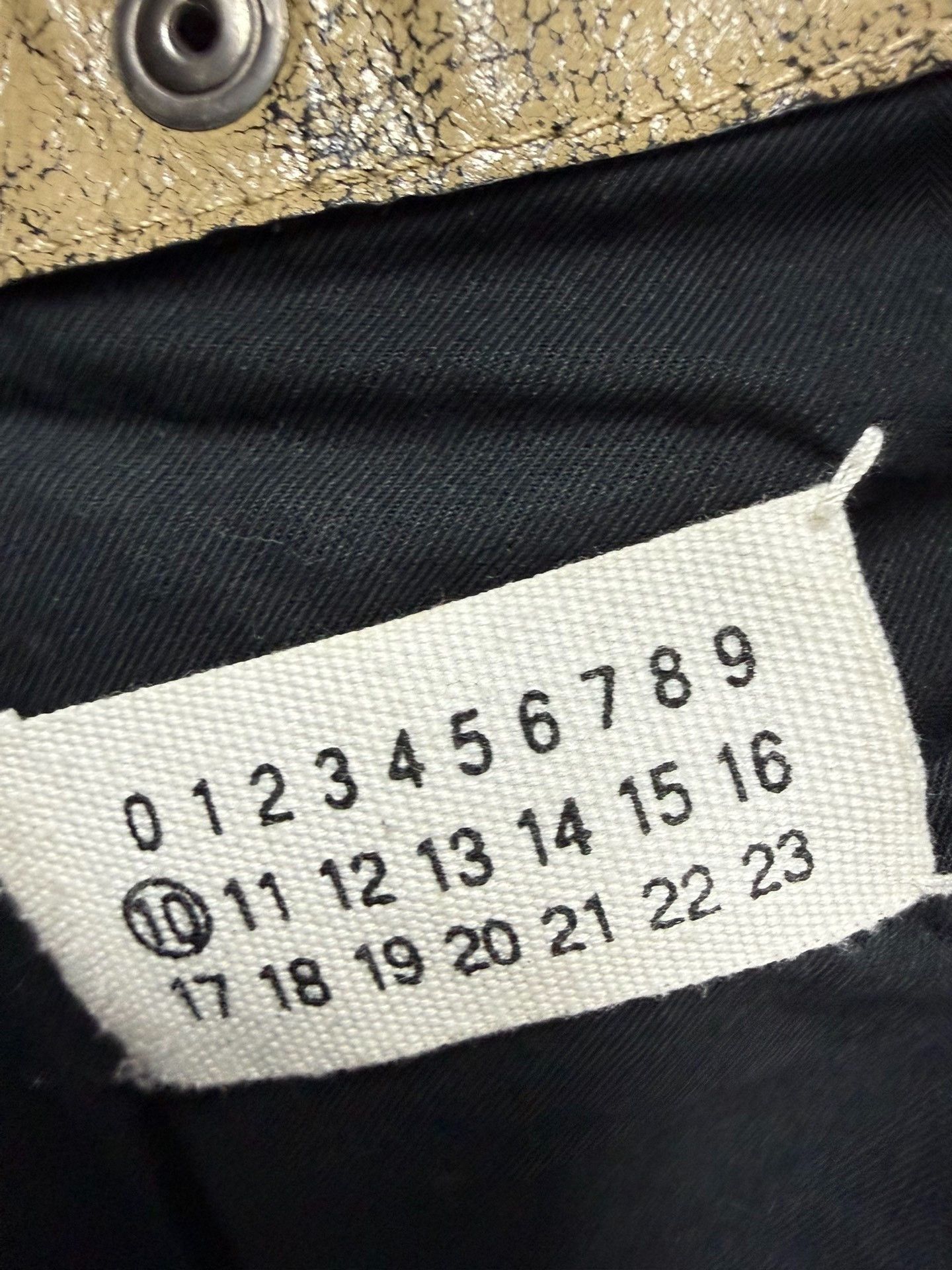 Maison Margiela Maison Margiela Leather ed Paint Jacket Size US M / EU 48-50 / 2 - 5 Thumbnail