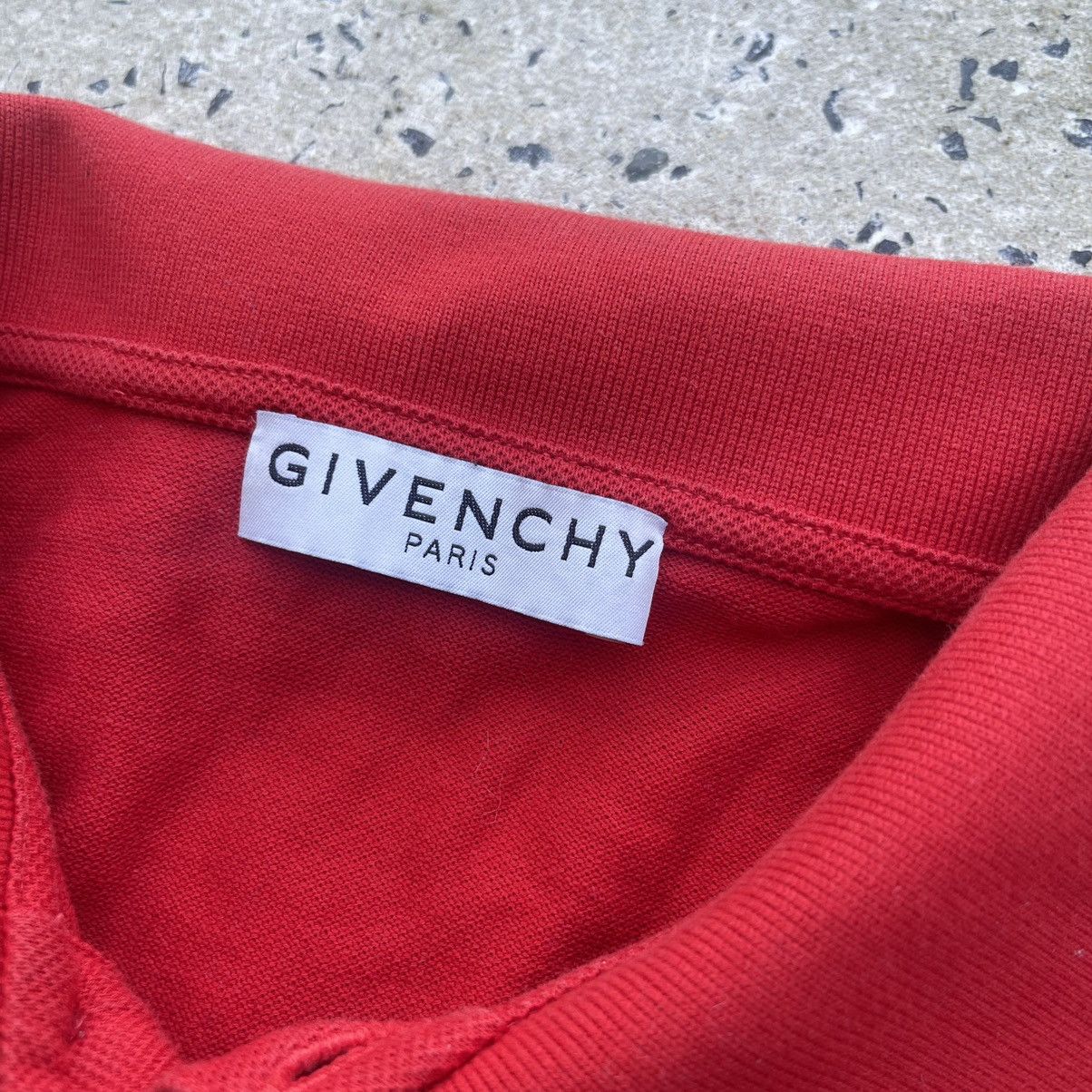 Givenchy GIVENCHY Tape Logo Pocket Polo Shirt Size US L / EU 52-54 / 3 - 5 Thumbnail