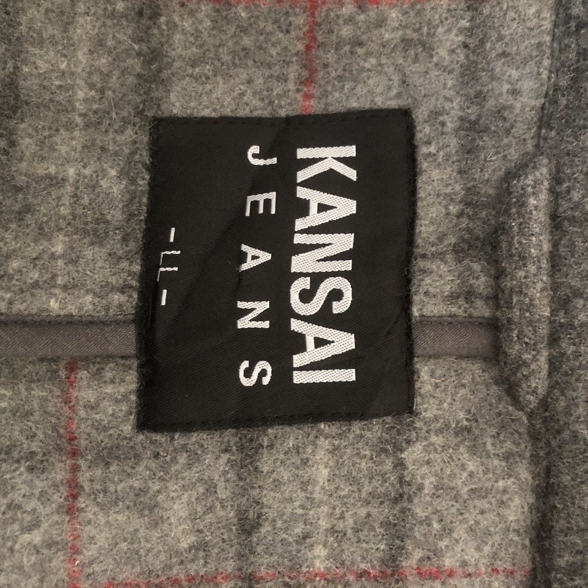 Kansai Yamamoto Kansai Yamamoto Wool Long Coat Button Size US L / EU 52-54 / 3 - 6 Thumbnail