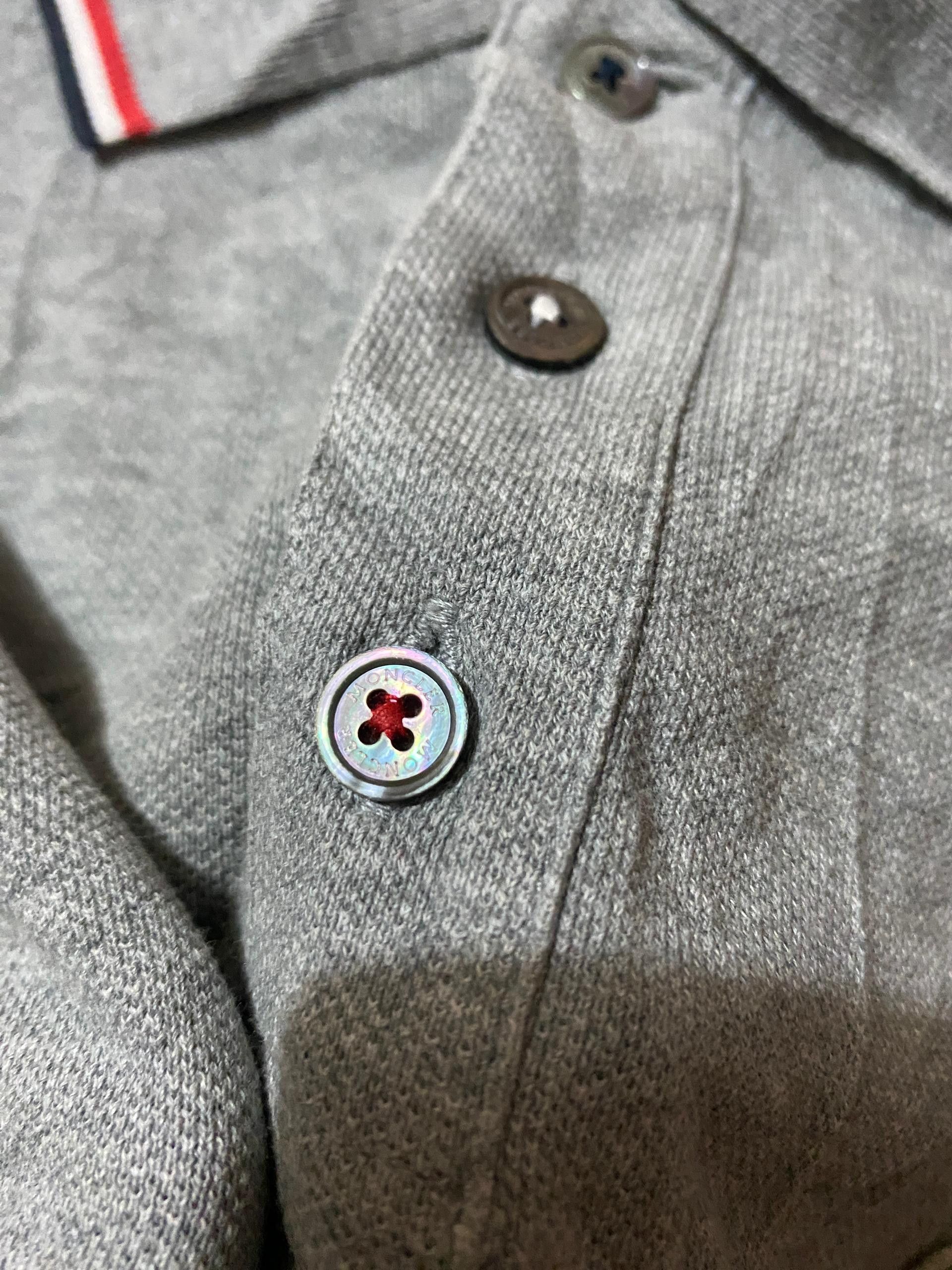 Moncler Mocler Maglia Polo Manica Size US L / EU 52-54 / 3 - 8 Thumbnail