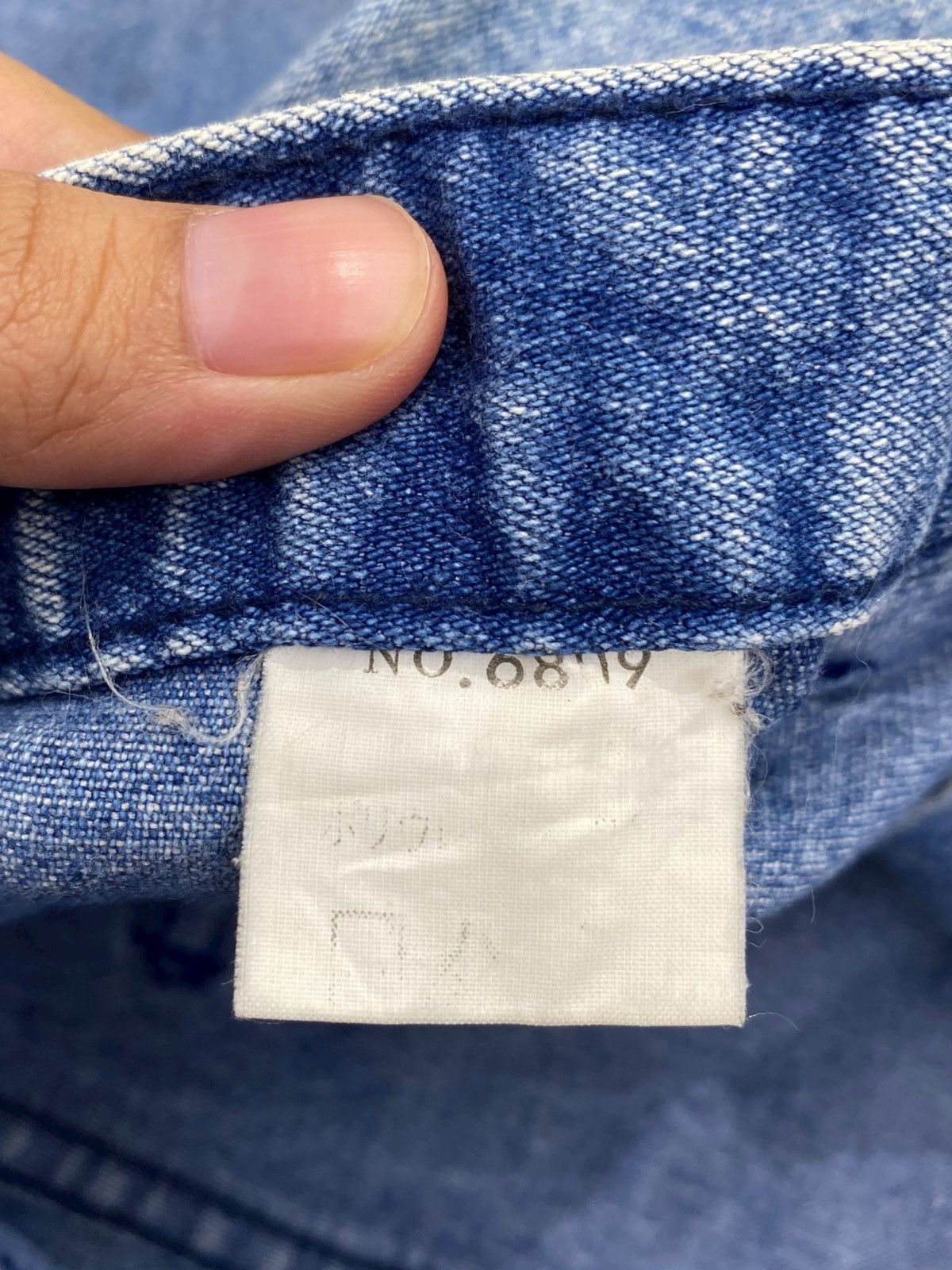 Japanese Brand Japanese Brand Bush Pant Style Loose Jeans Size US 33 - 13 Thumbnail