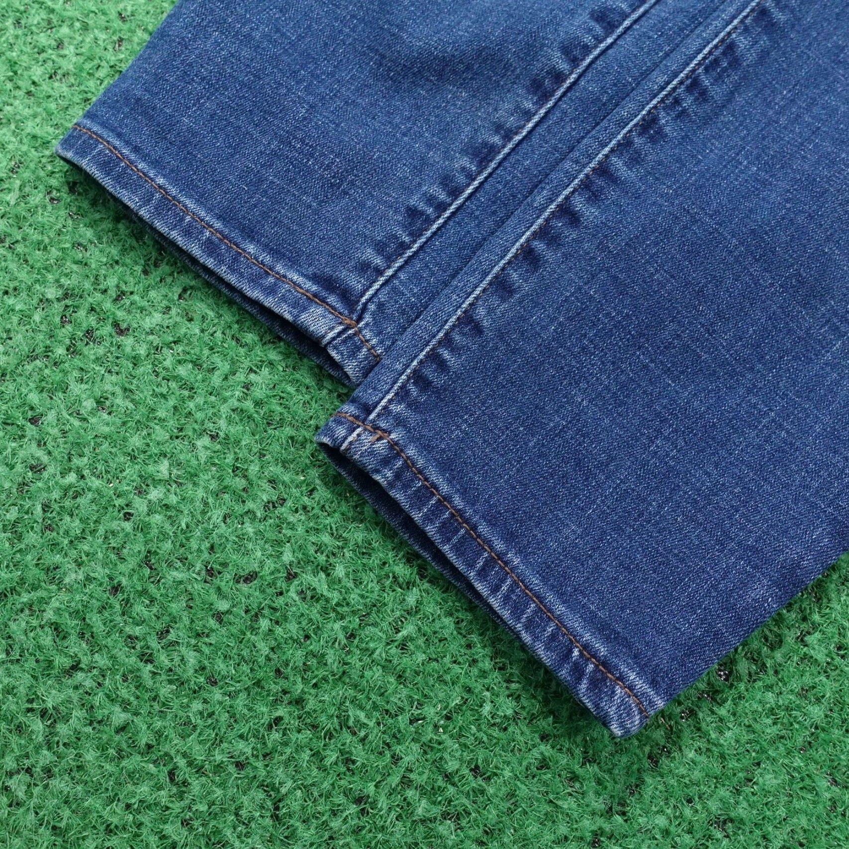 Lucky Brand Lucky Brand Jeans Womens 4 27 Blue Mid Rise Crop Ava Stretch Denim Skinny -P2 Size 27" / US 4 / IT 40 - 3 Thumbnail