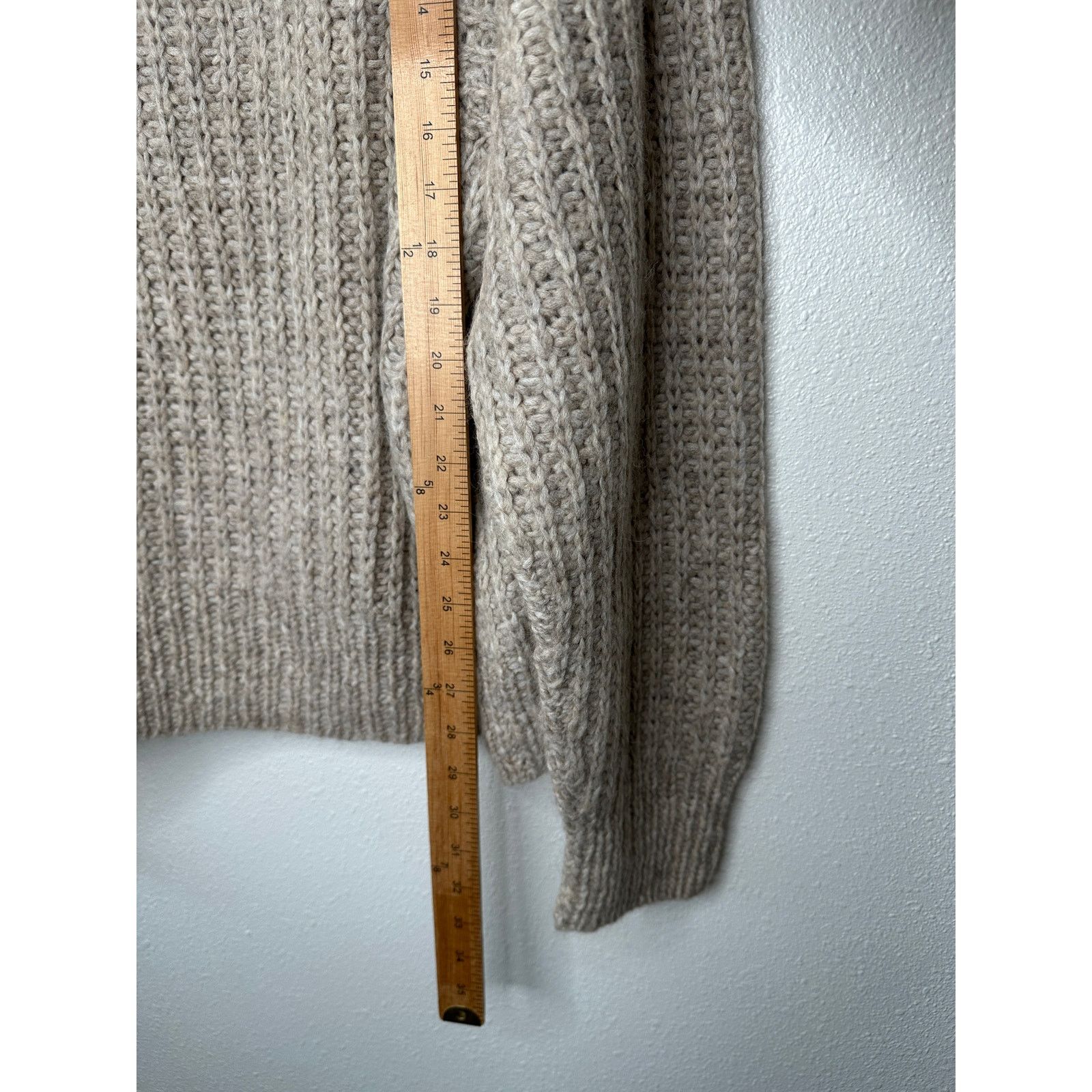 Other Eugene Ong Hand Knit Beige Chunky Knit Long Sleeve Sweater L Size L / US 10 / IT 46 - 15 Thumbnail