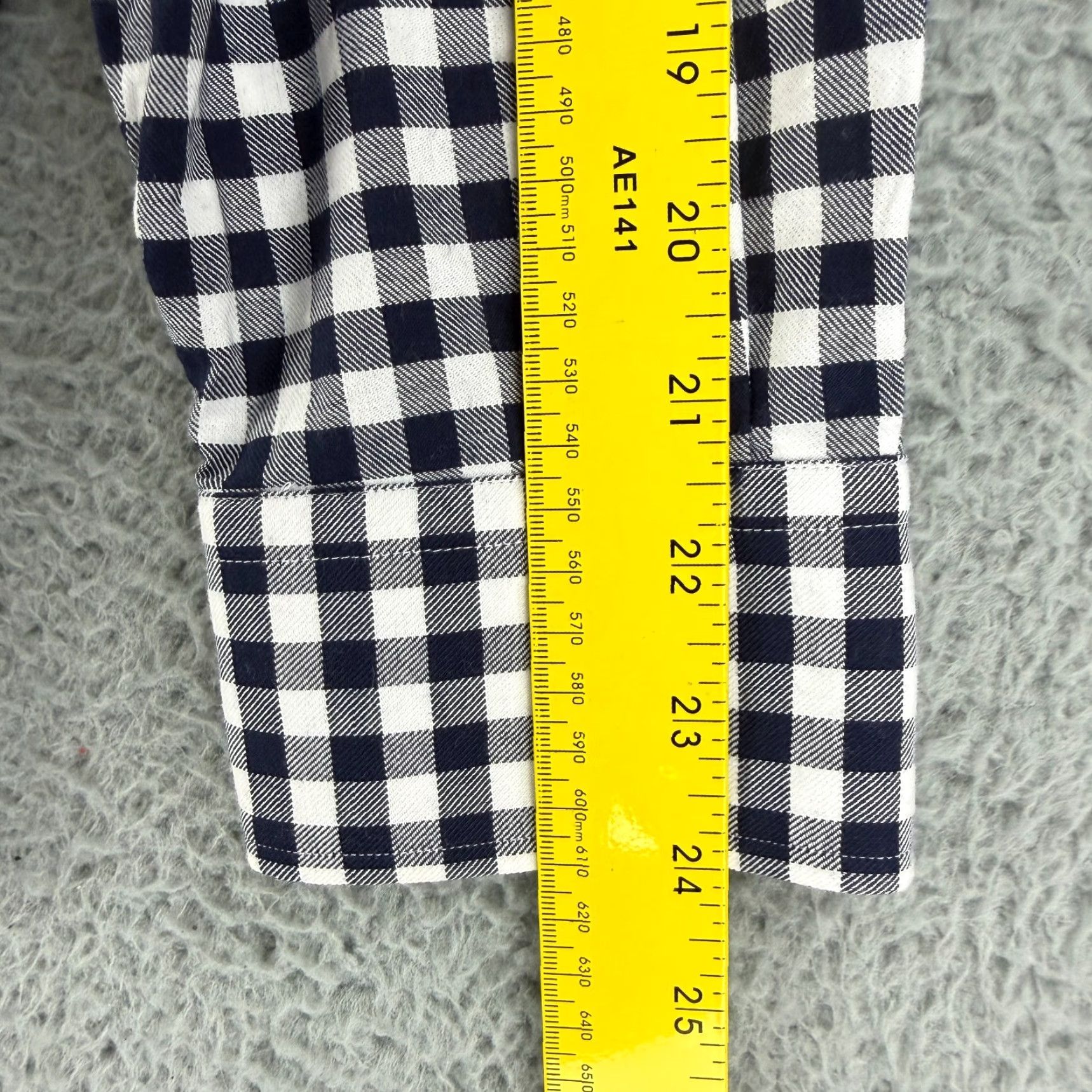 Vintage J. Peterman Button-Down Shirt Mens L Blue White Check Long Sleeve Shirt Mens Large Blue White Check Long Sleeve Size US L / EU 52-54 / 3 - 7 Thumbnail