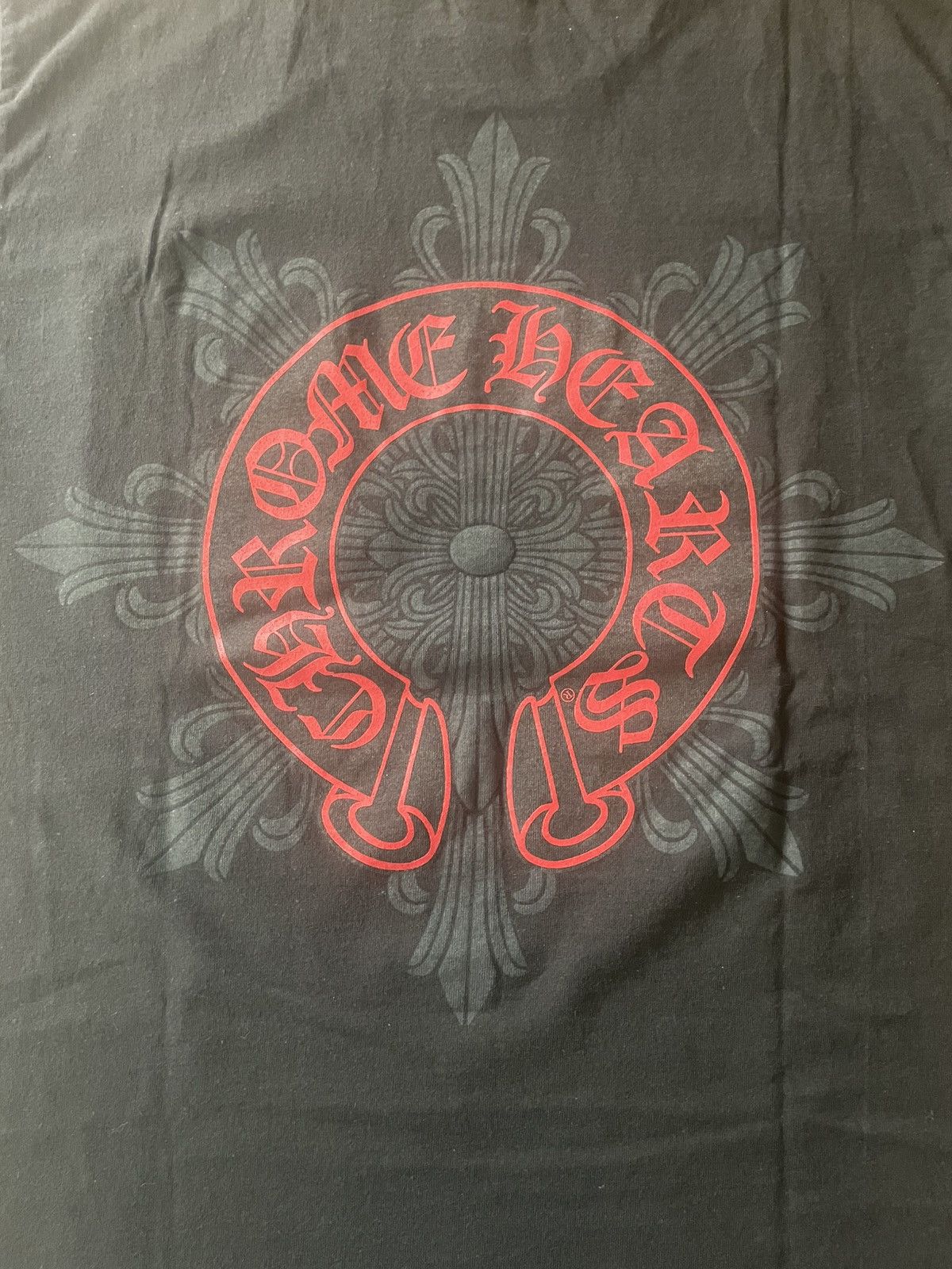 Chrome Hearts Chrome Hearts Red Horseshoe Floral Cross Size US M / EU 48-50 / 2 - 7 Thumbnail