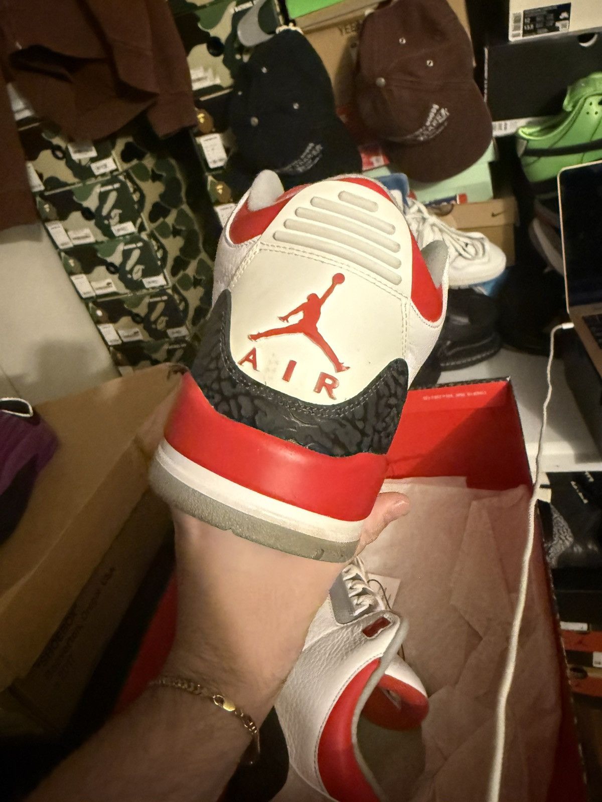 Jordan Brand Jordan retro 3 fire red (2013) sz 11 Size US 11 / EU 44 - 4 Thumbnail