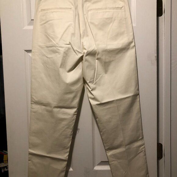 Theory THEORY MEN'S NEW BEIGE 95%COTTON CASUAL PANTS SIZE: 32/28 Size US 32 / EU 48 - 5 Thumbnail